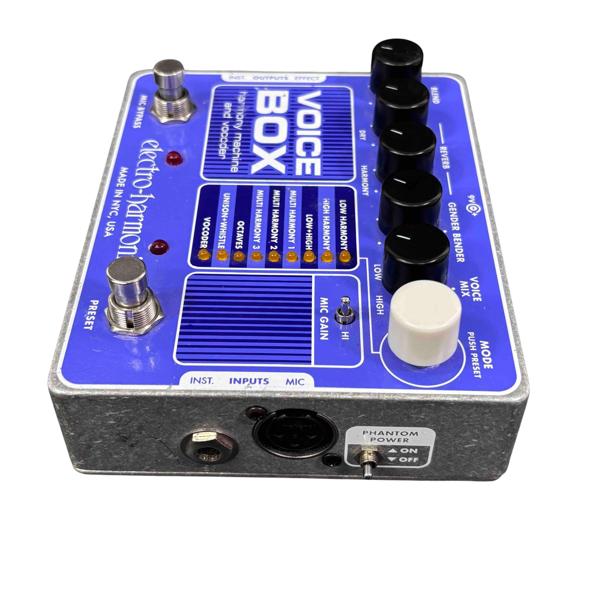 Electro-Harmonix Voice Box Harmony Machine Vocoder Guitar Pedal
