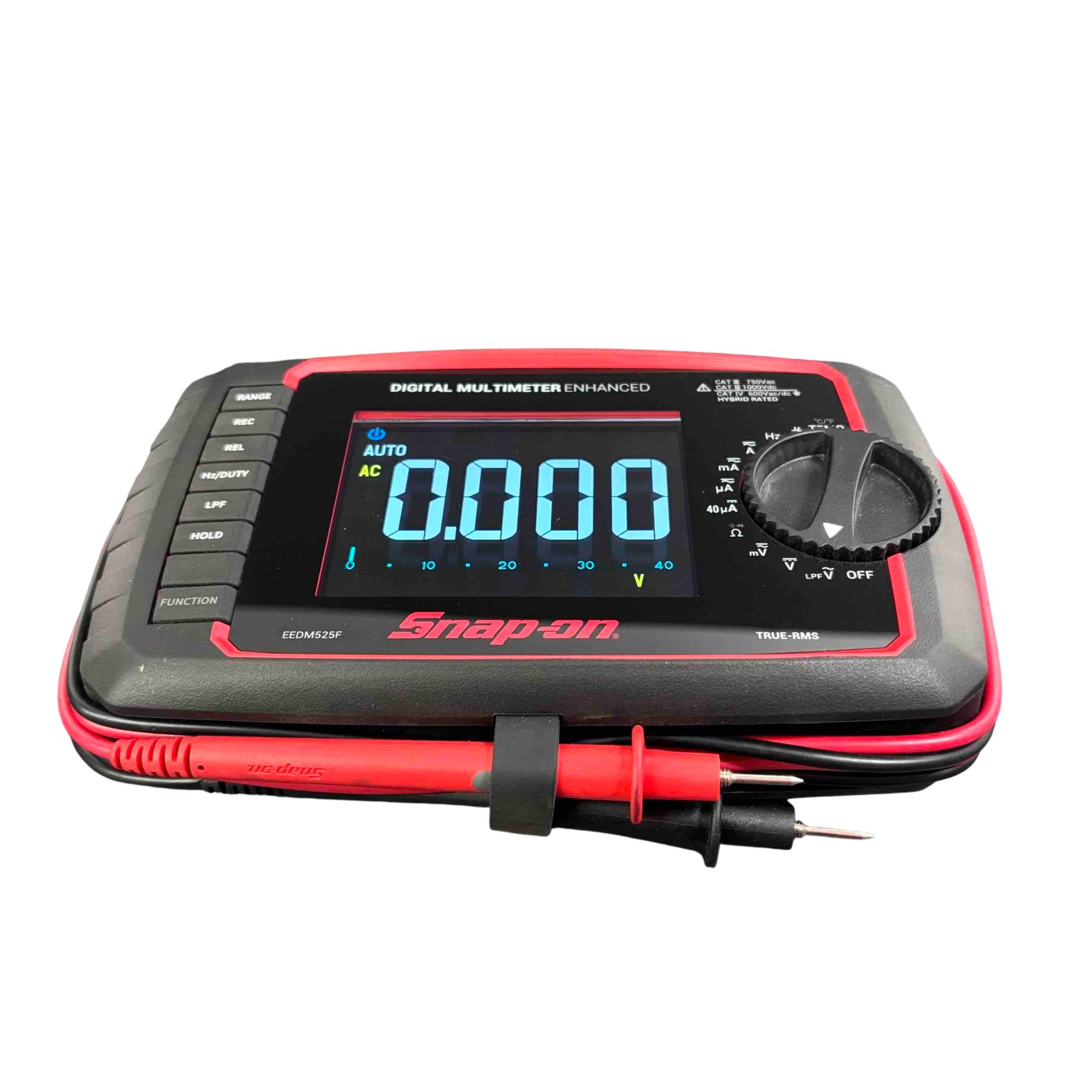Snap-on EEDM525F Enhanced True-RMS Digital Multimeter