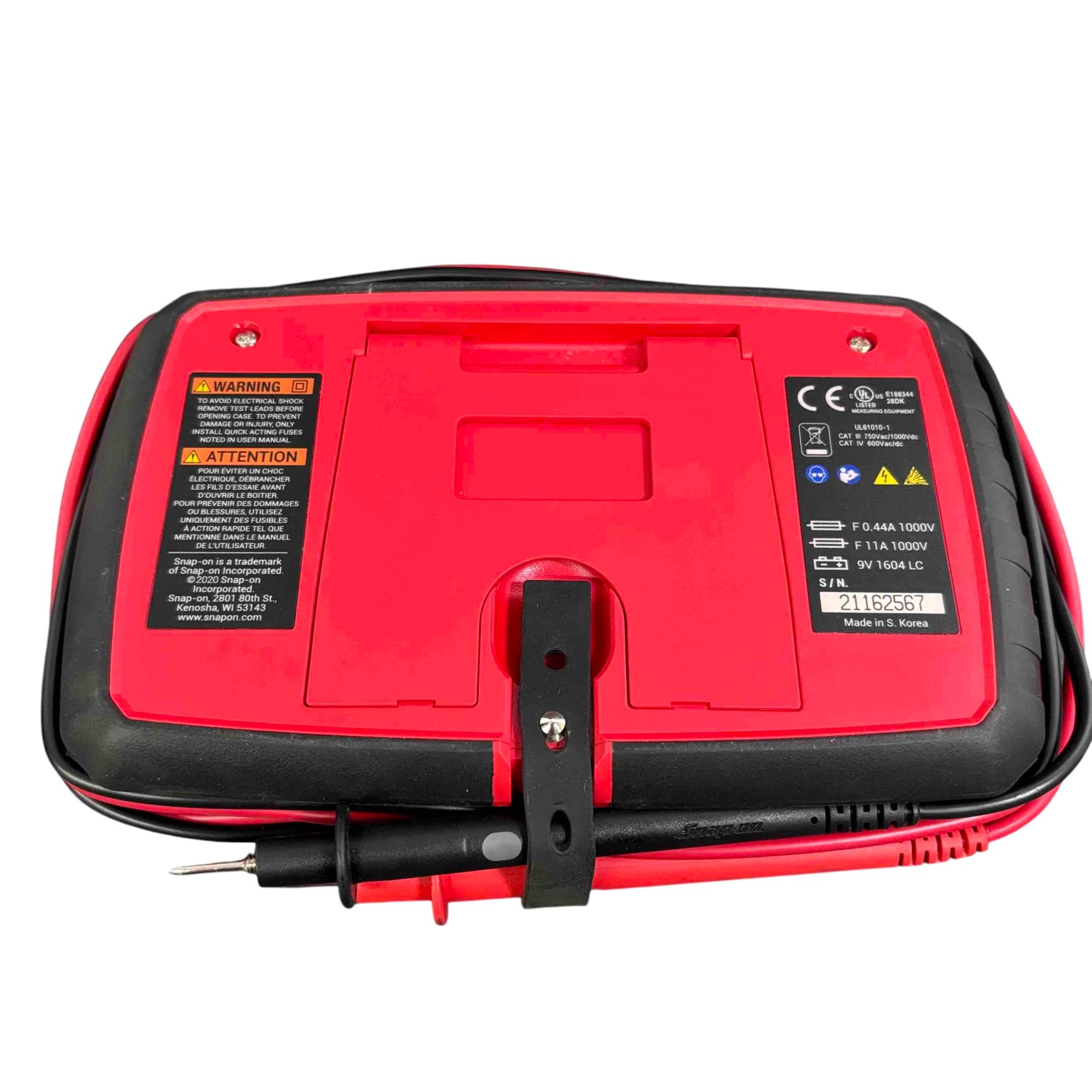 Snap-on EEDM525F Enhanced True-RMS Digital Multimeter