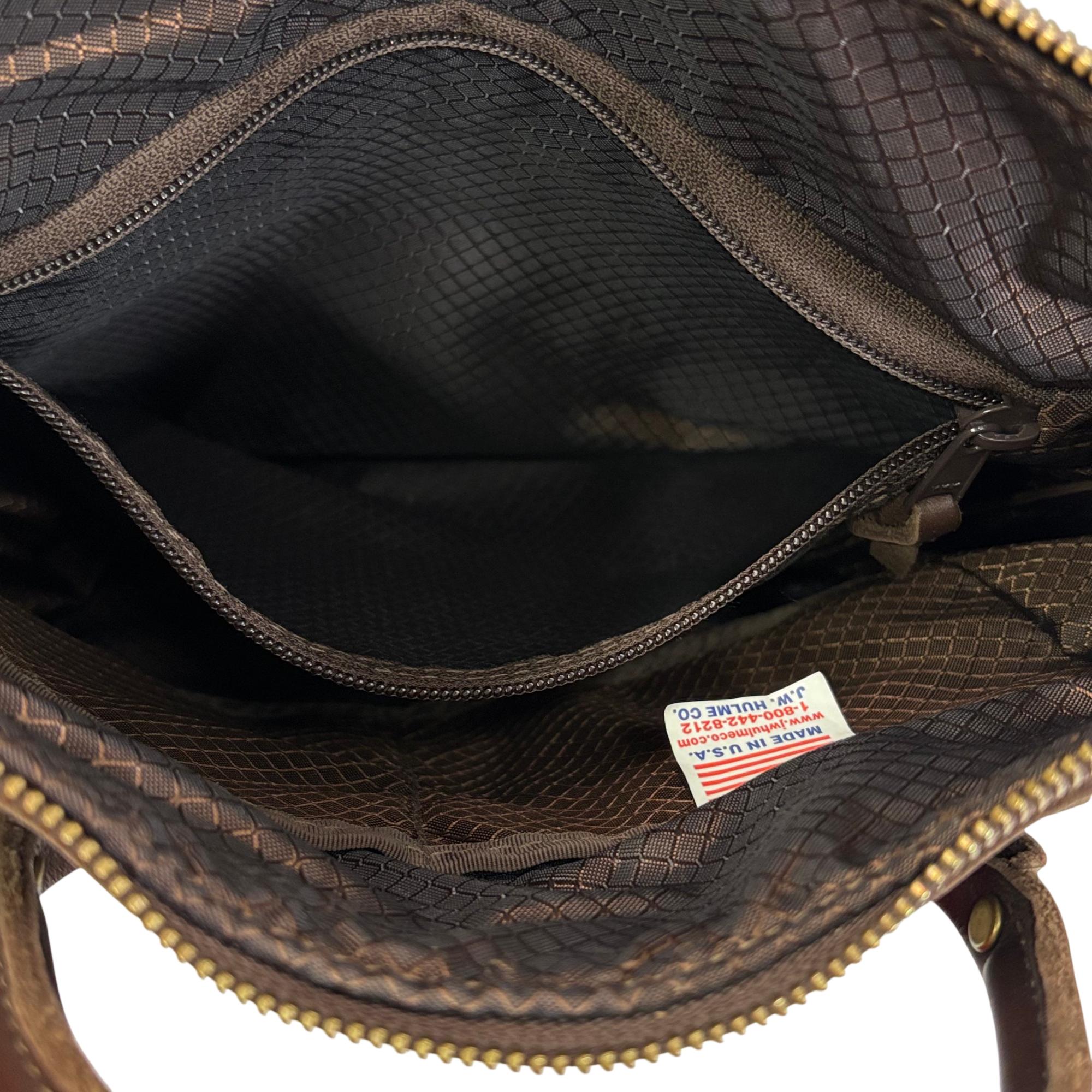 J.W. Hulme Co. Excursion Pebbled Leather Tote Bag