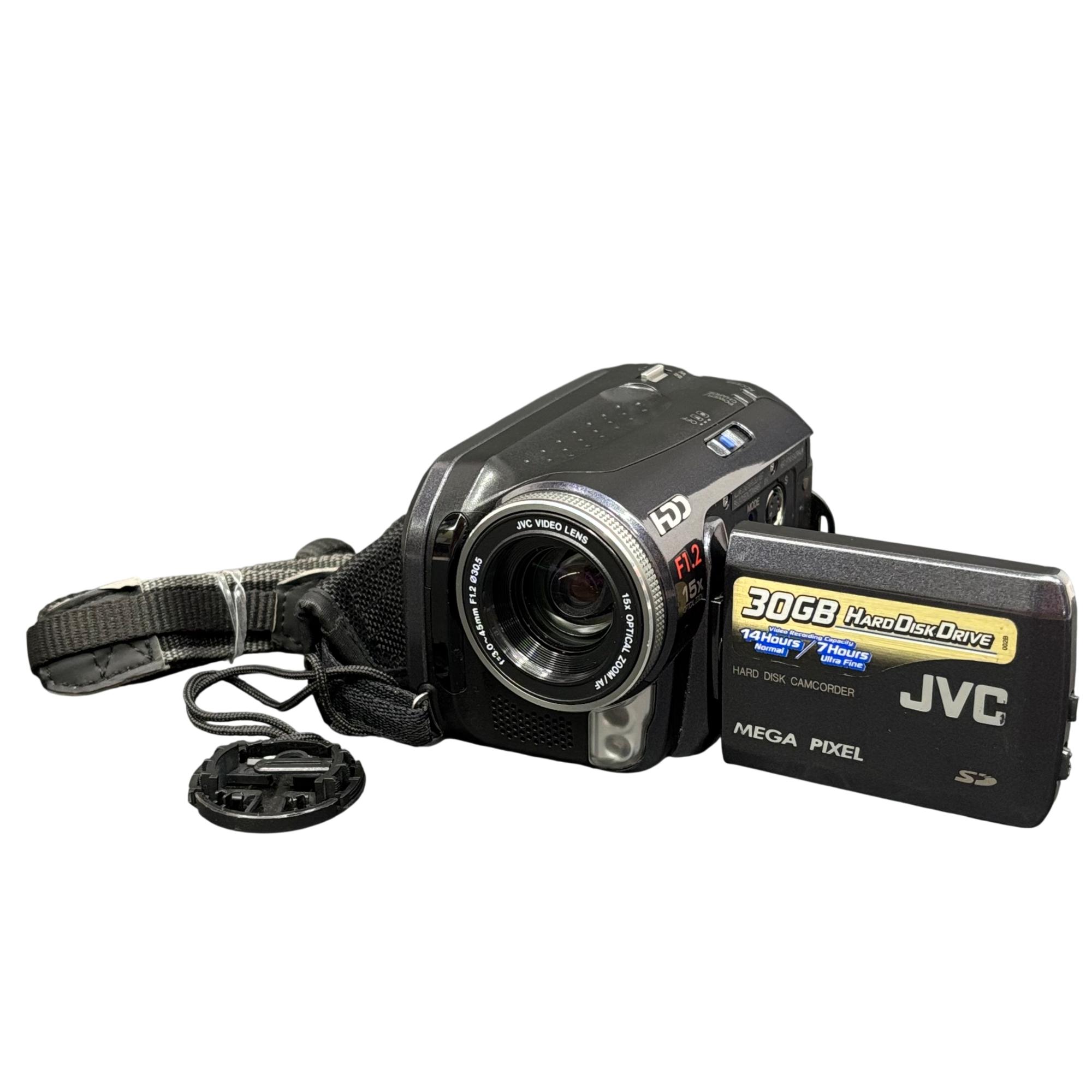 JVC Everio GZ-MG50U 15x Optical Zoom 30GB Hard Disk Camcorder