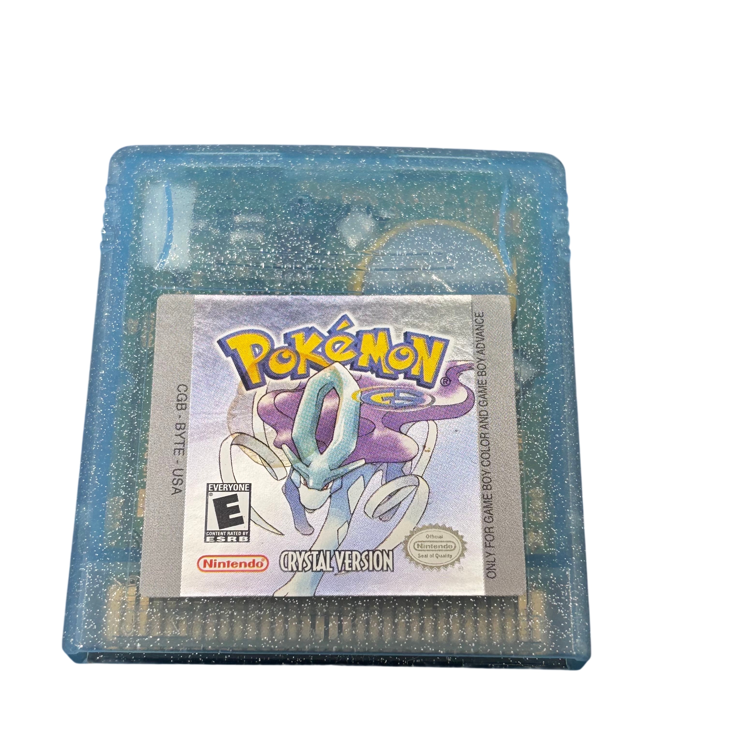 Pokemon Crystal Gameboy Color Shell Nintendo Game Boy Color Pokémon Crystal Version Video Game Cartridge