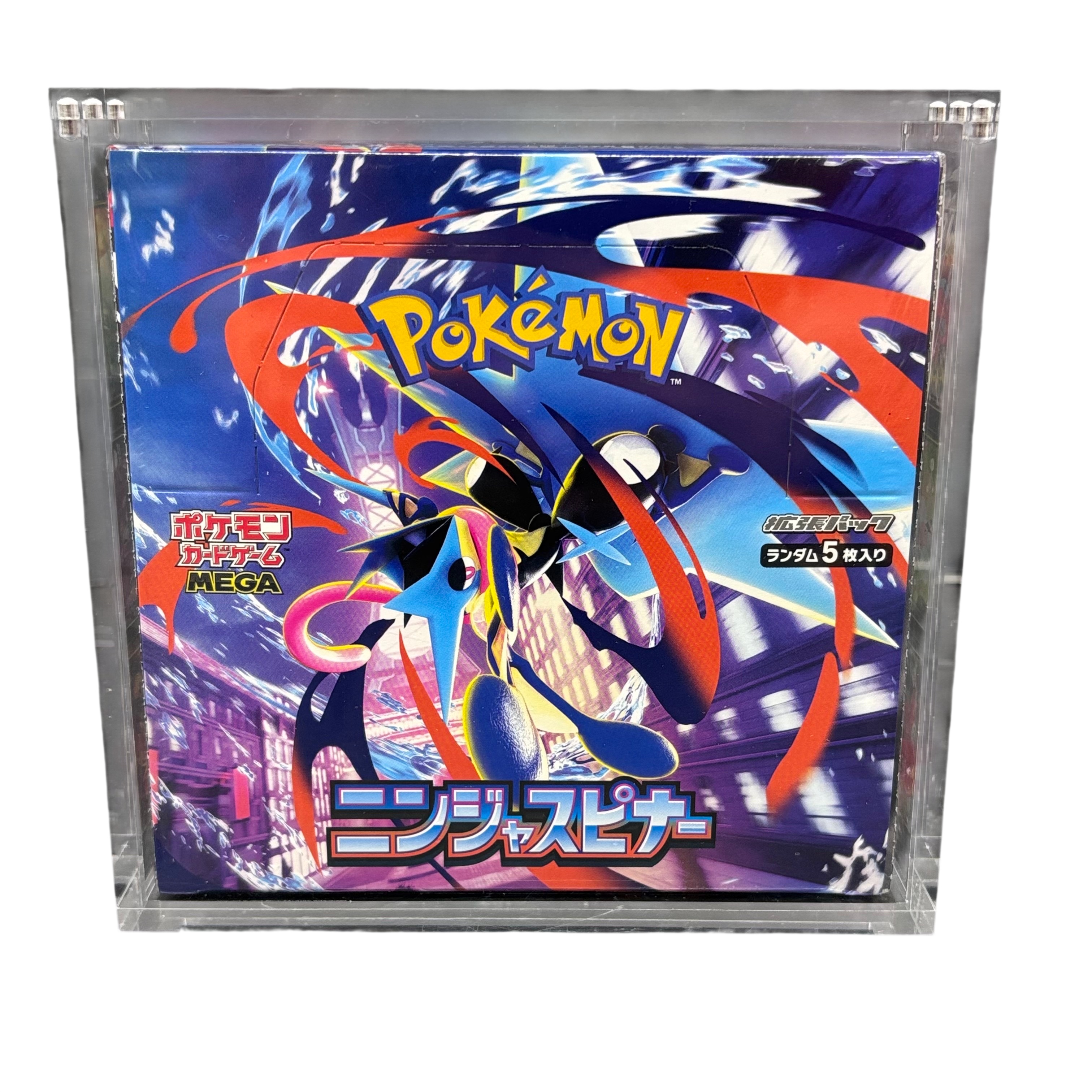 Japanese Pokemon TCG MEGA Ninja Spinner Booster Box