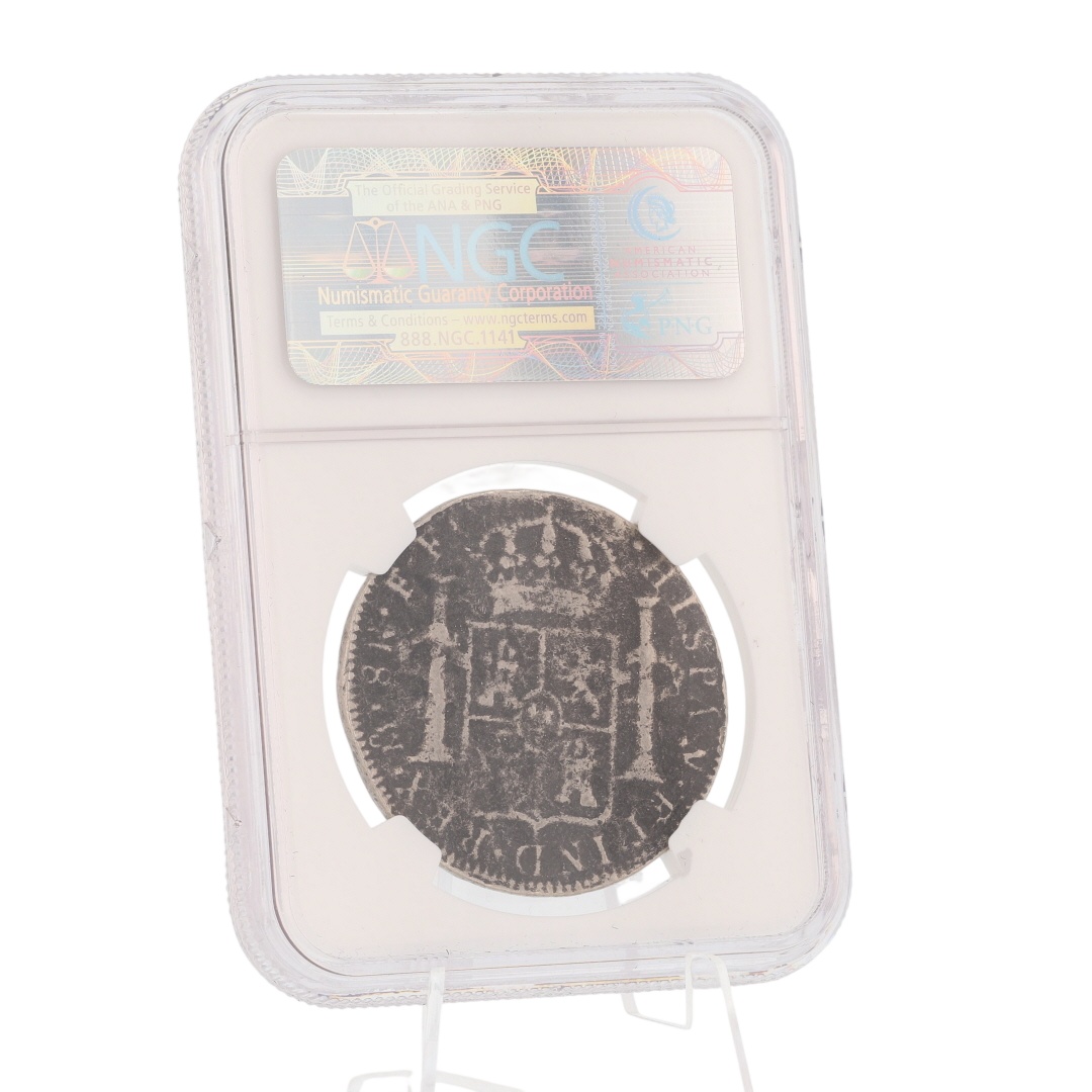 1782 MO FF Mexico 8 Reales El Cazador Shipwreck Genuine Silver
