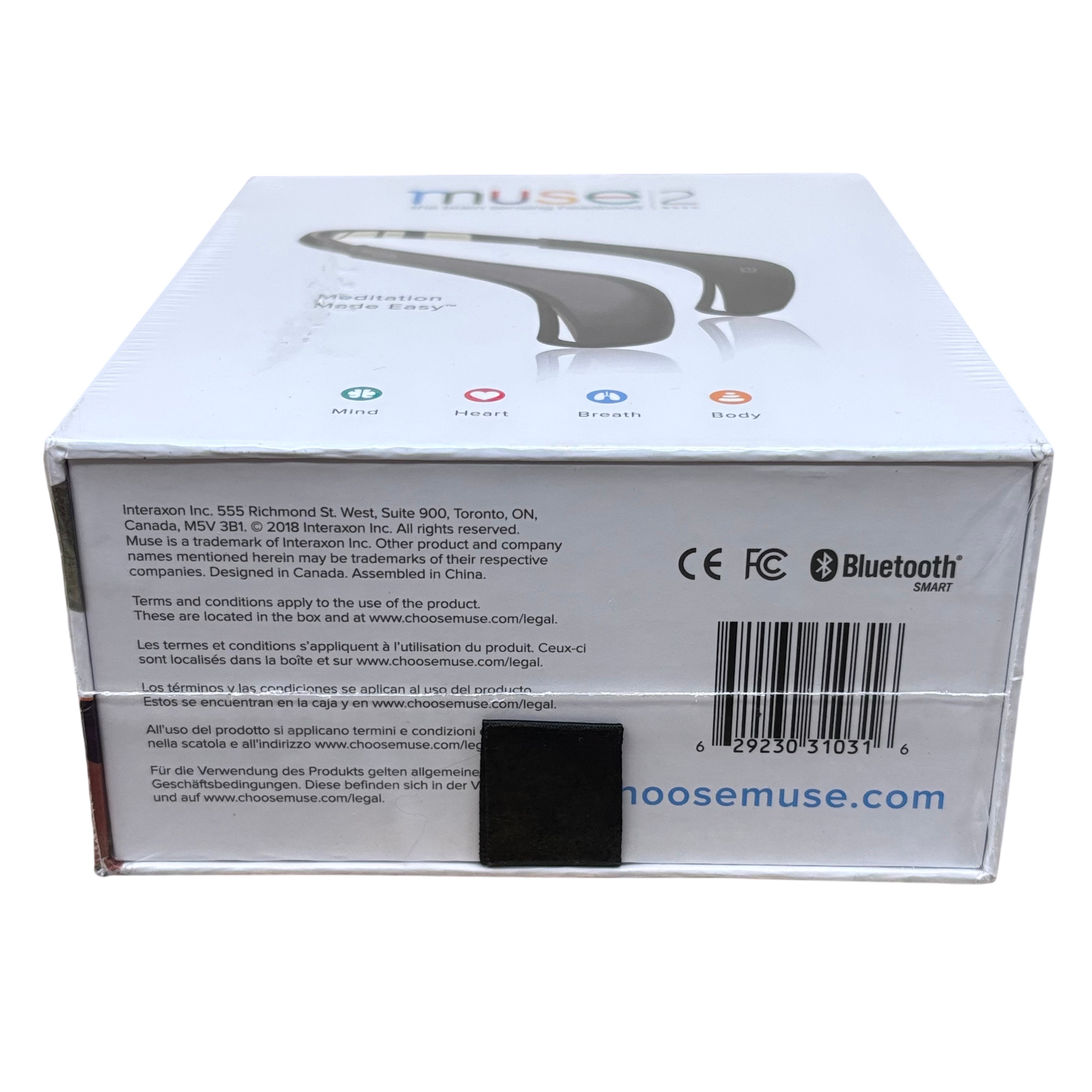 Muse 2 Brain Sensing Guided Meditation Headband