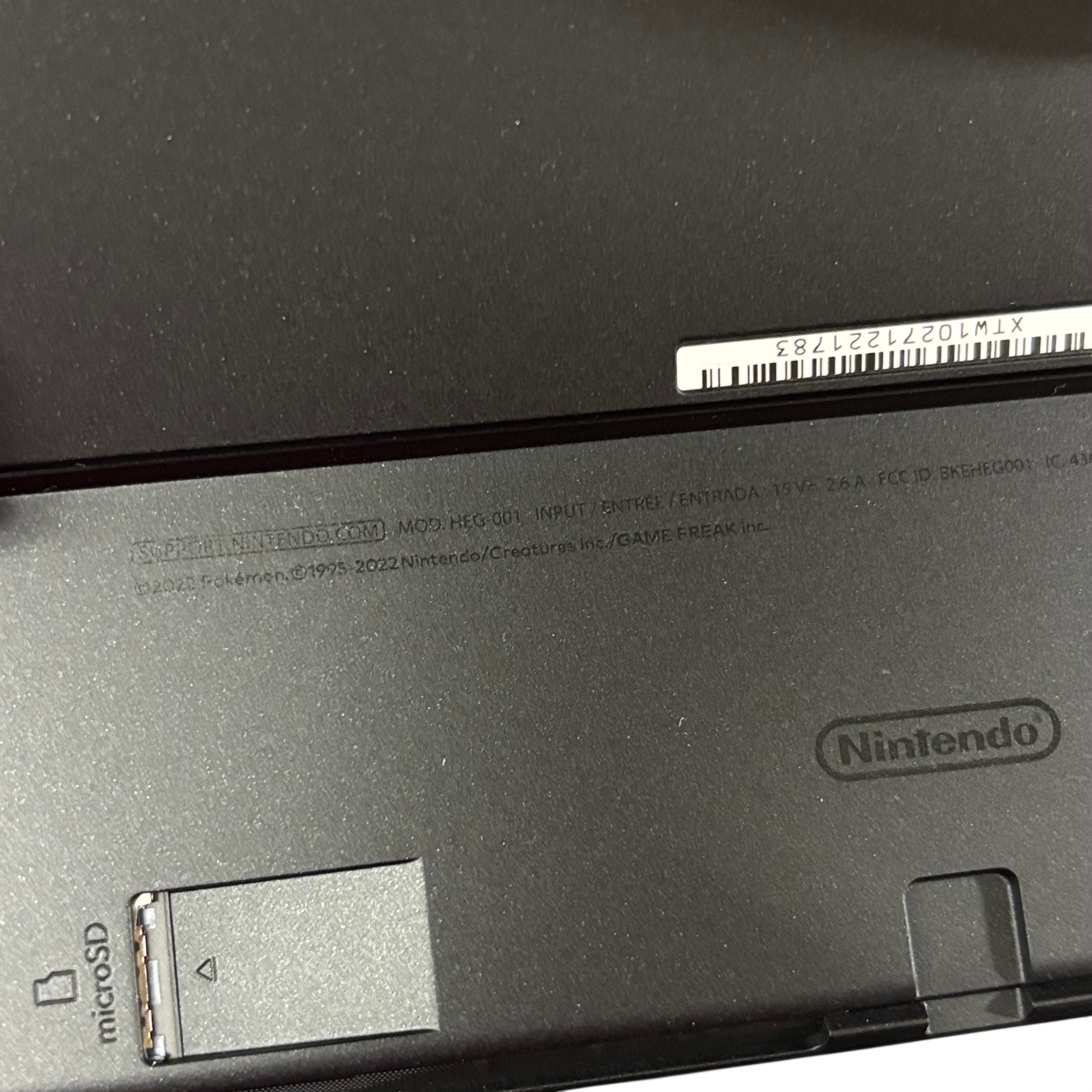 Nintendo Switch OLED Pokemon Scarlet & Violet Edition 64GB Video