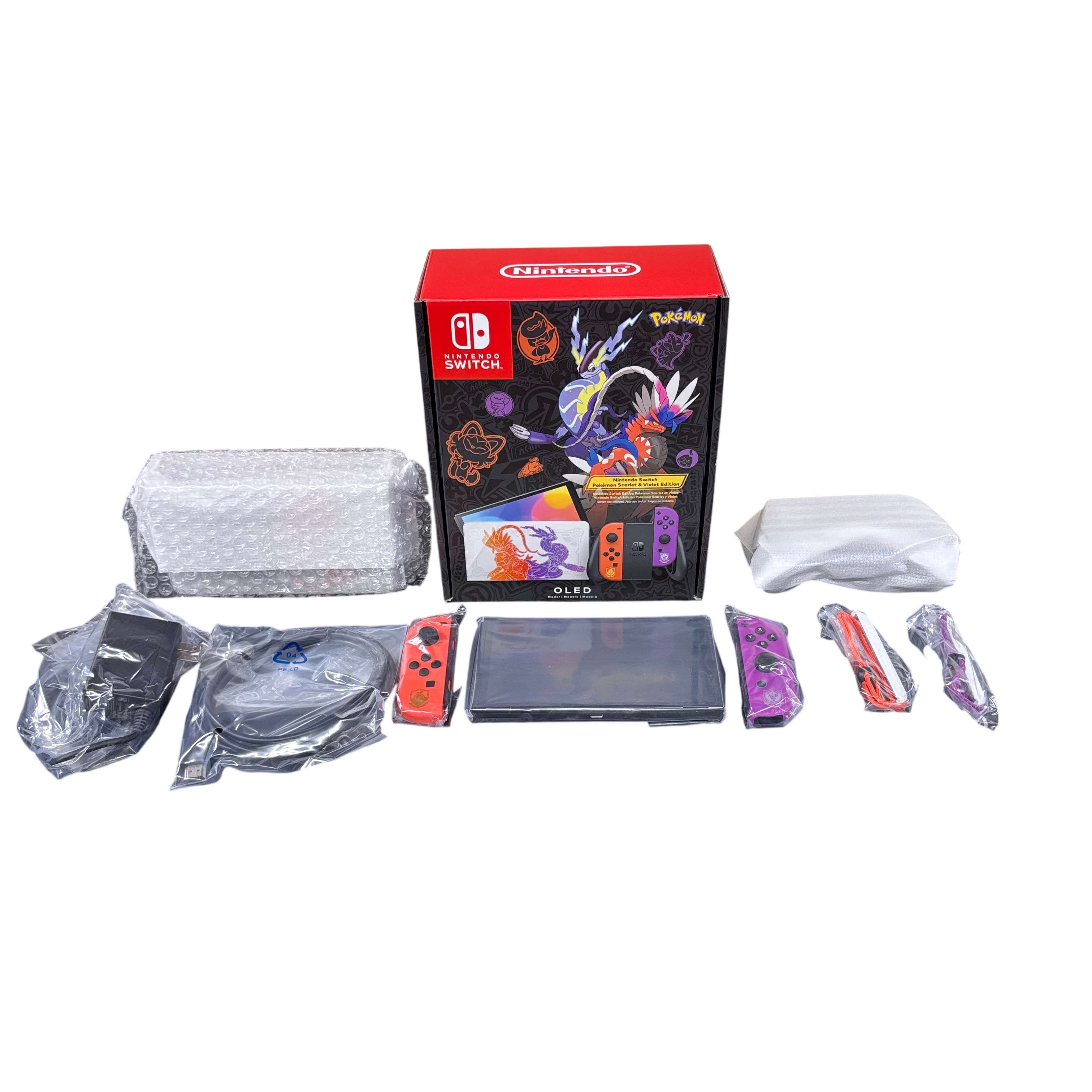 Nintendo Switch OLED Pokemon Scarlet & Violet Edition 64GB Video