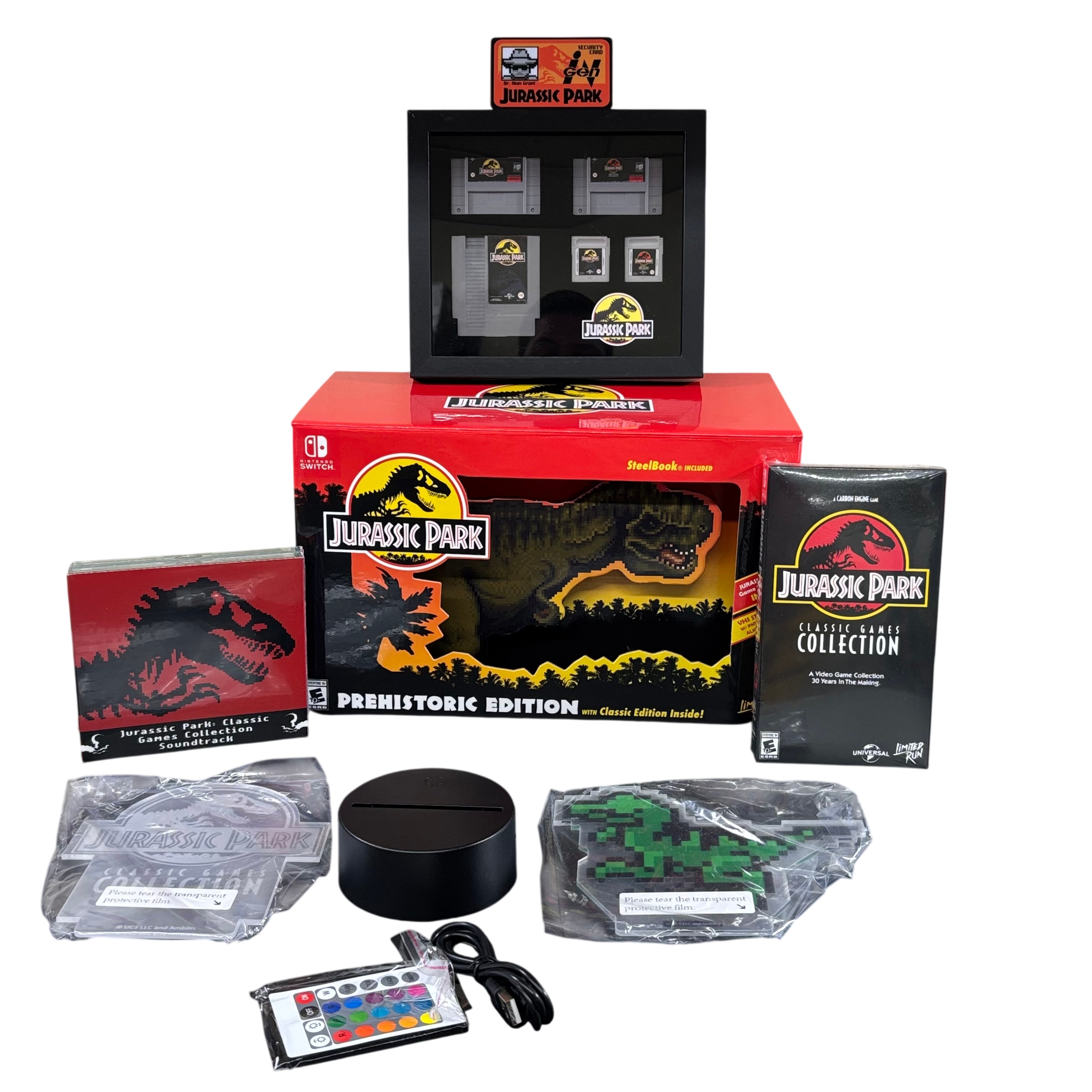 Limited Run Nintendo Switch Prehistoric Edition Jurassic Park