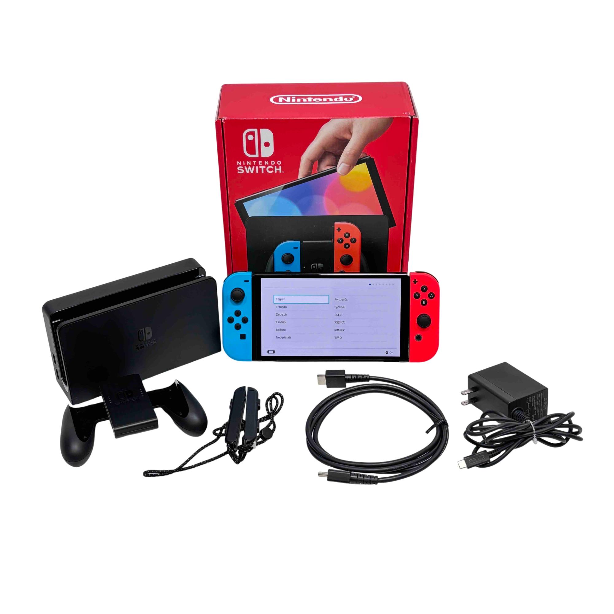 Nintendo Switch OLED Model HEG-001 Handheld Console - 64GB