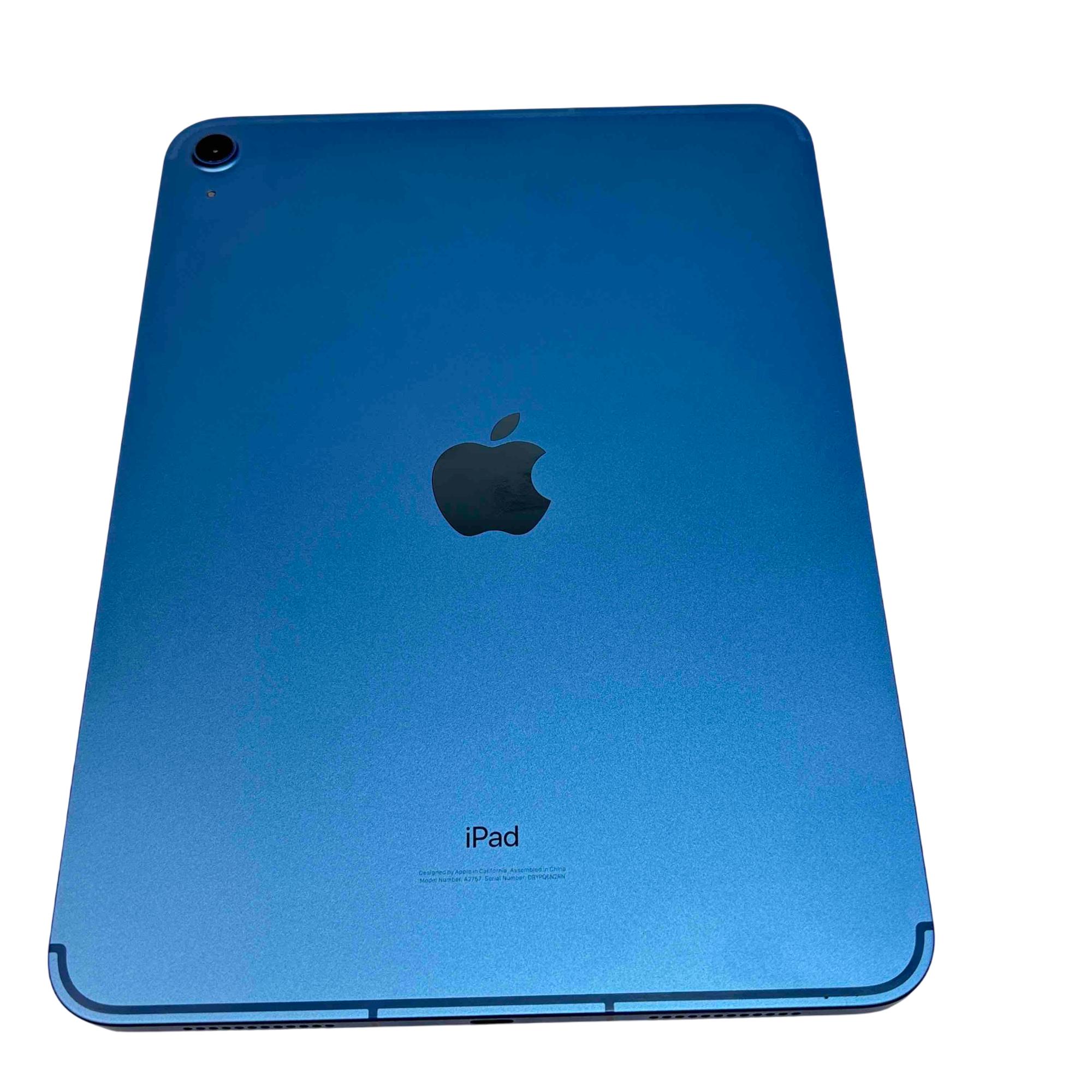 Apple iPad 10th Generation A2757 64GB Wi-Fi/LTE 10.9-inch Tablet