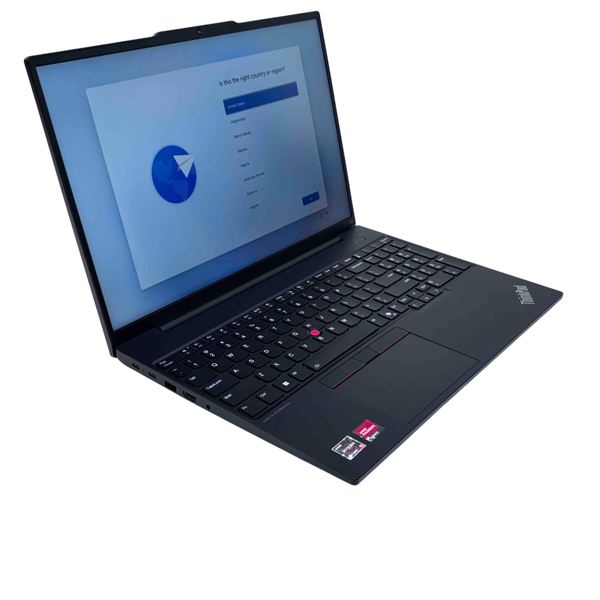 美品ThinkPad E16 Ryzen5-7530U ThinkPad E16 Gen 1 AMD Ryzen 5 7530U・16GBメモリー・512GB