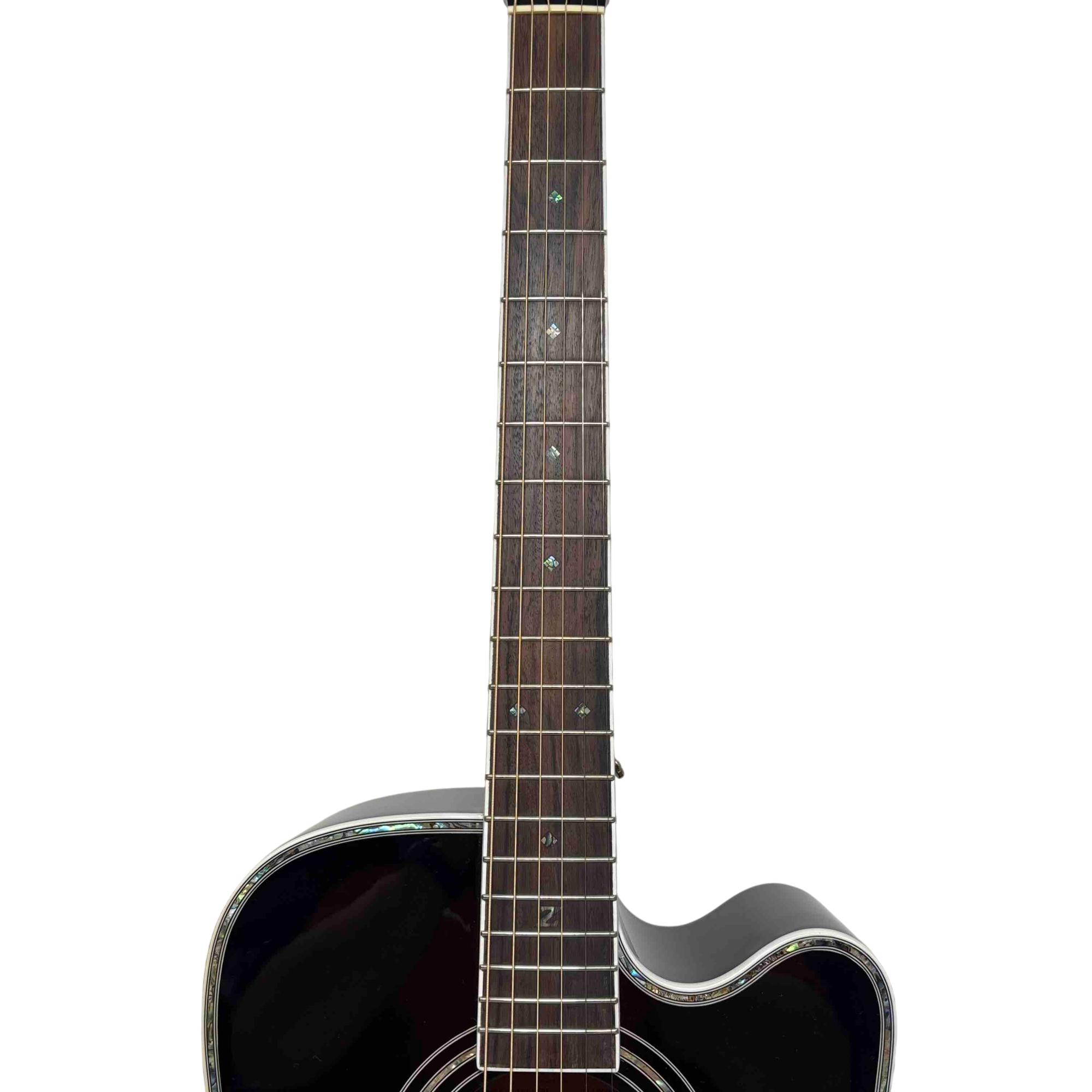 Zager ZAD-80CE AURA/BK Six String Right Hand Acoustic-Electric Guitar