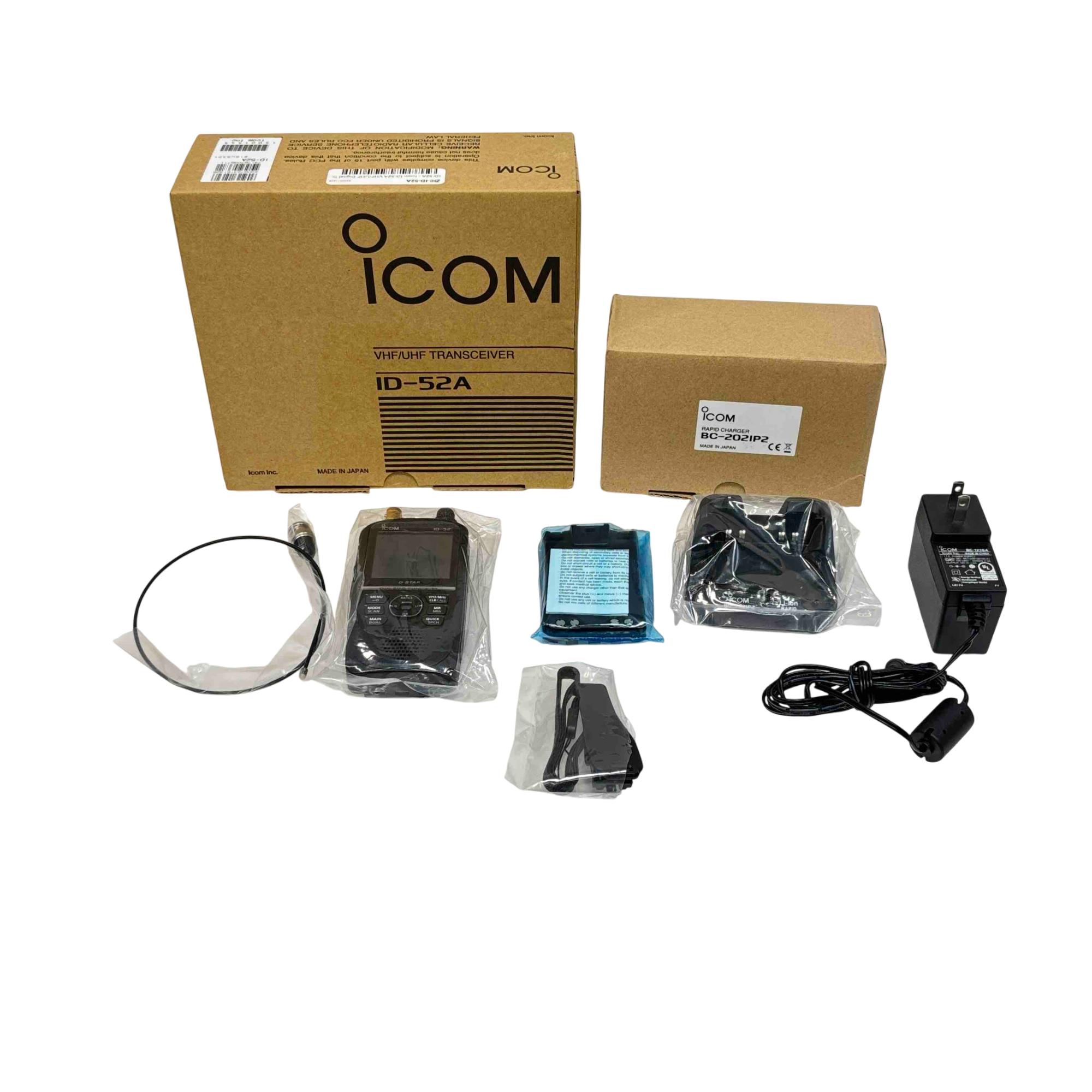 ICOM ID-52  VHF/UHF トランシーバー Icom ID-52A VHF/UHF Digital Transceiver GigaParts.com