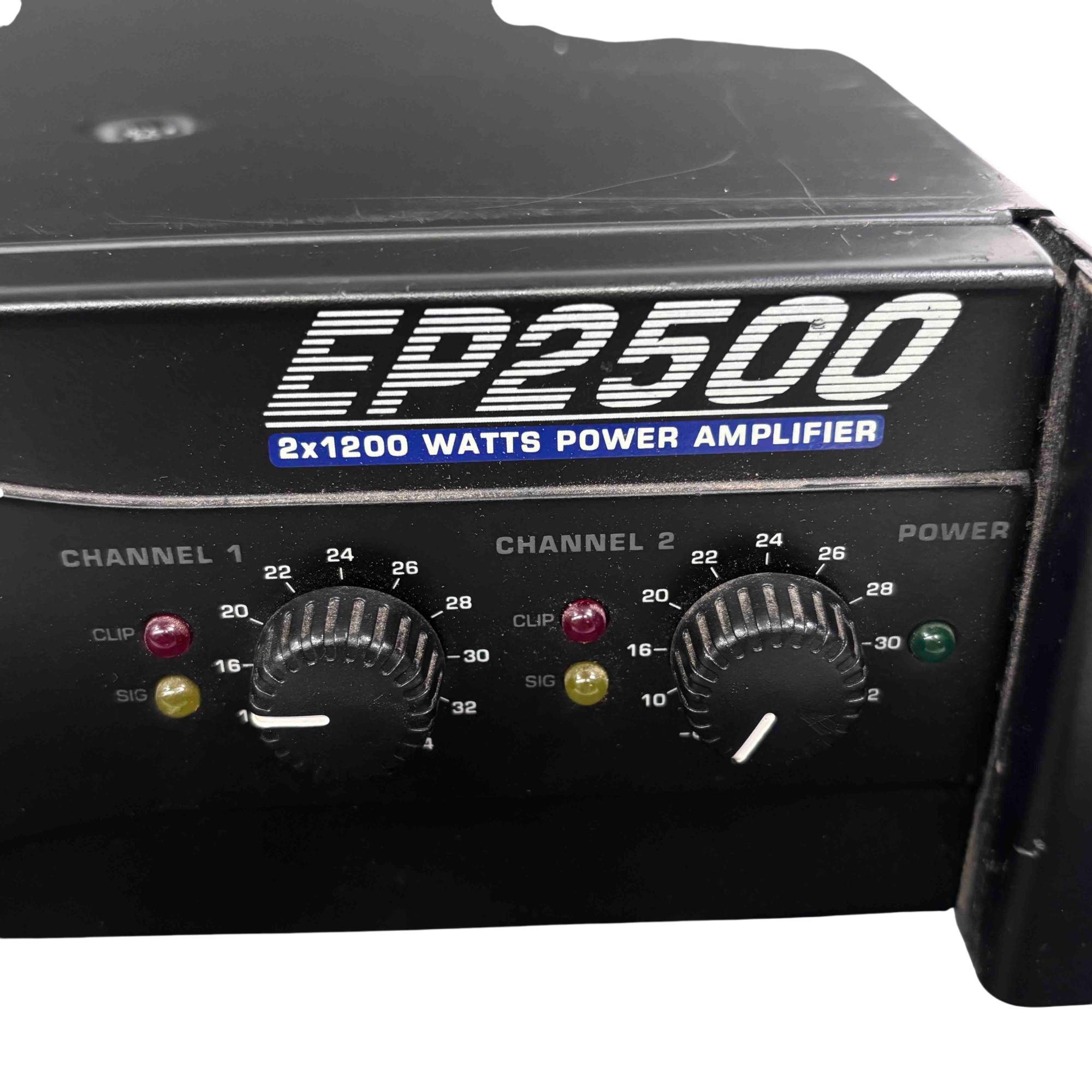 Behringer Europower EP2500 Professional 2x1200 Watts Power Amplifier