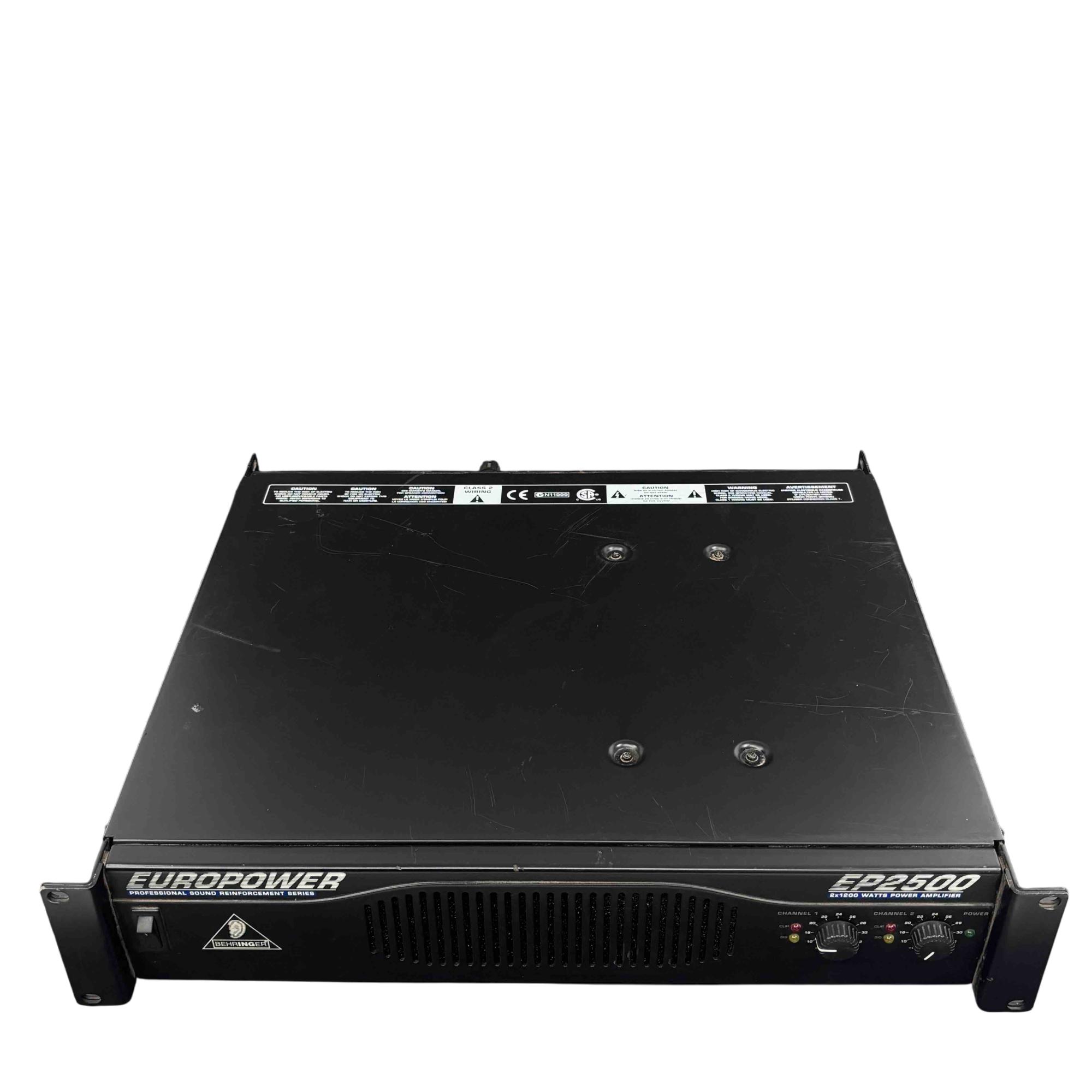 BEHRINGER ベリンガー パワーアンプ EUROPOWER EP2500 Behringer | Product | EP2500