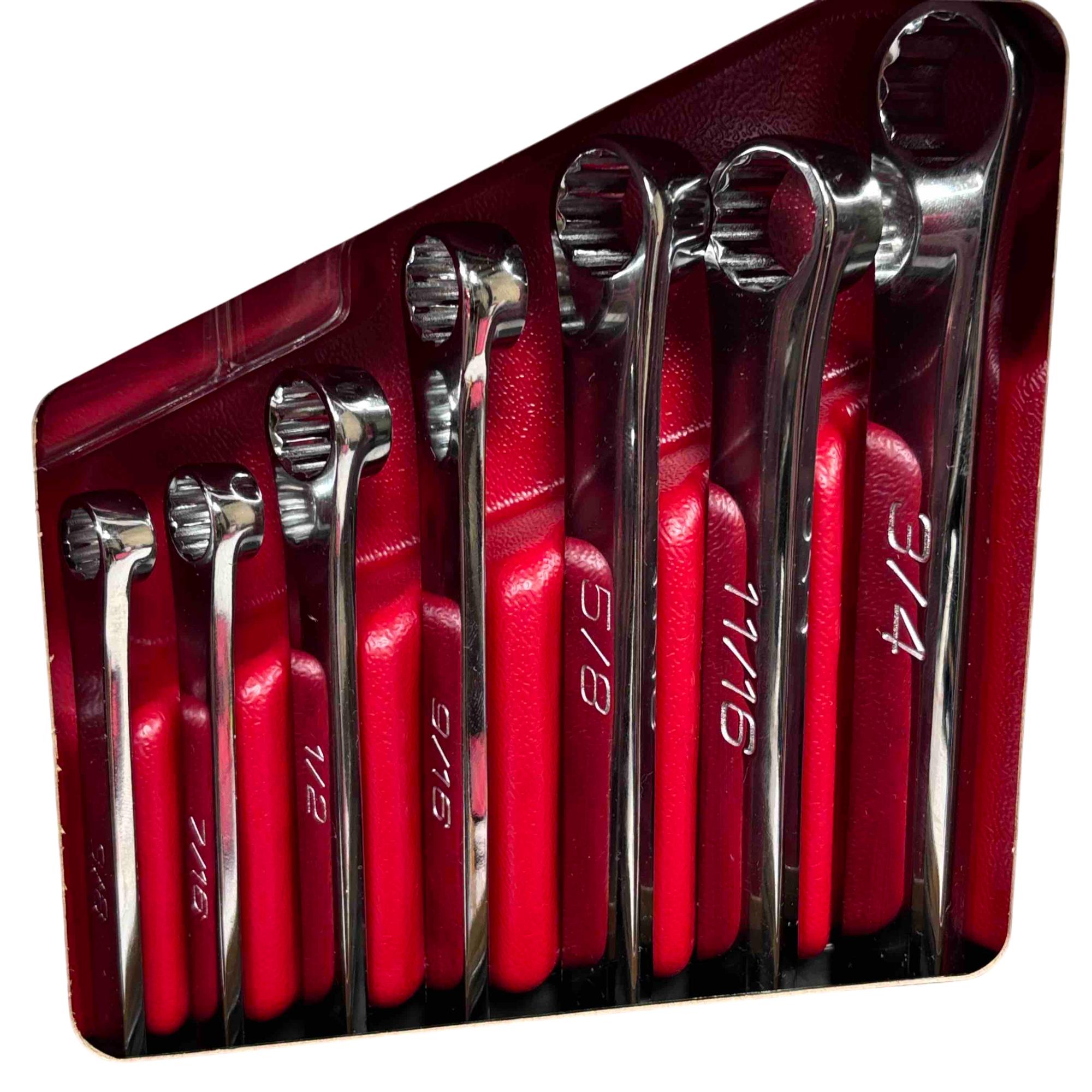Icon Double Box Long Ratcheting ICON WRDBS-7 Professional 7-Piece SAE Double Box Ratcheting Wrench Set