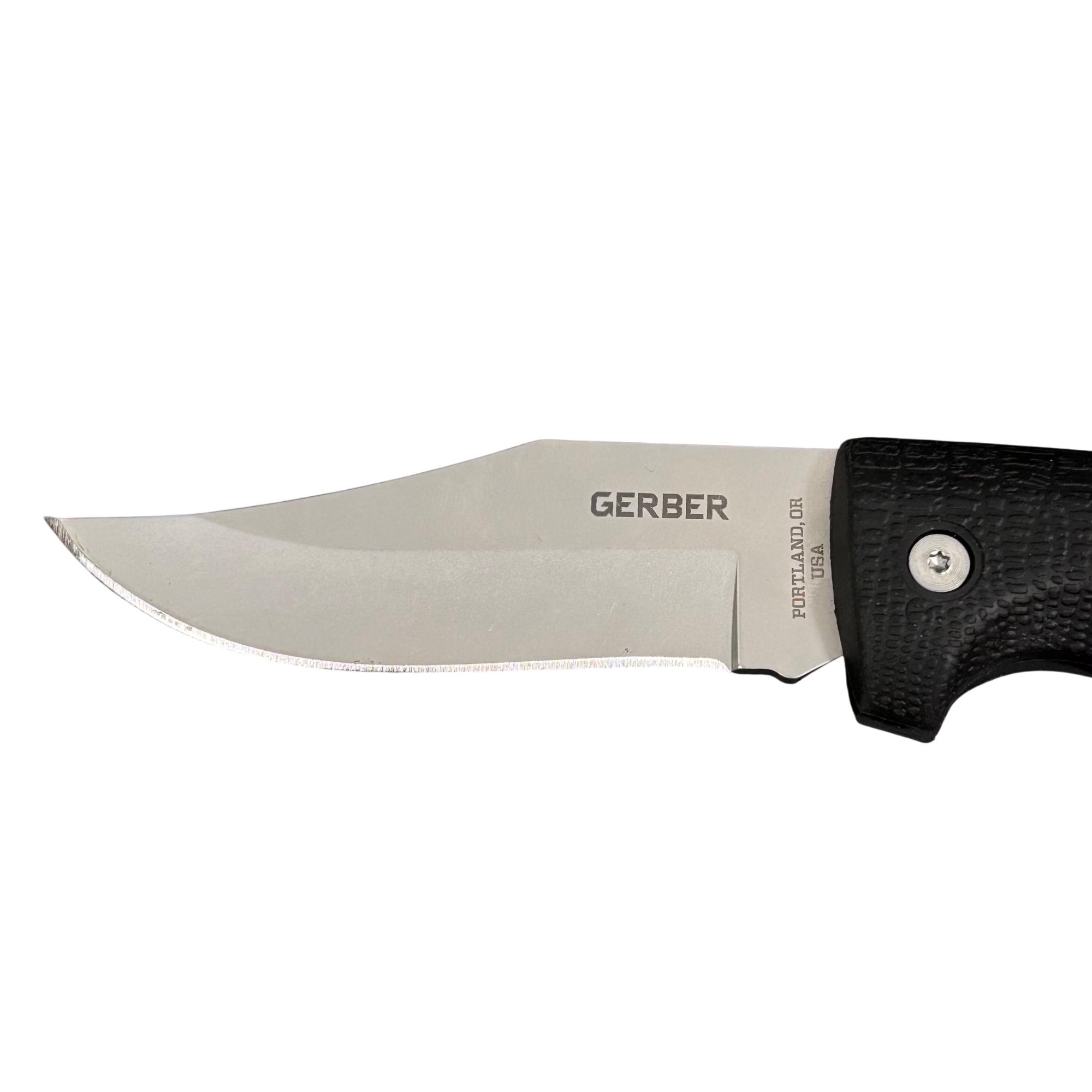 Gerber Gator 420HC Stainless Steel Clip Point Folding Knife
