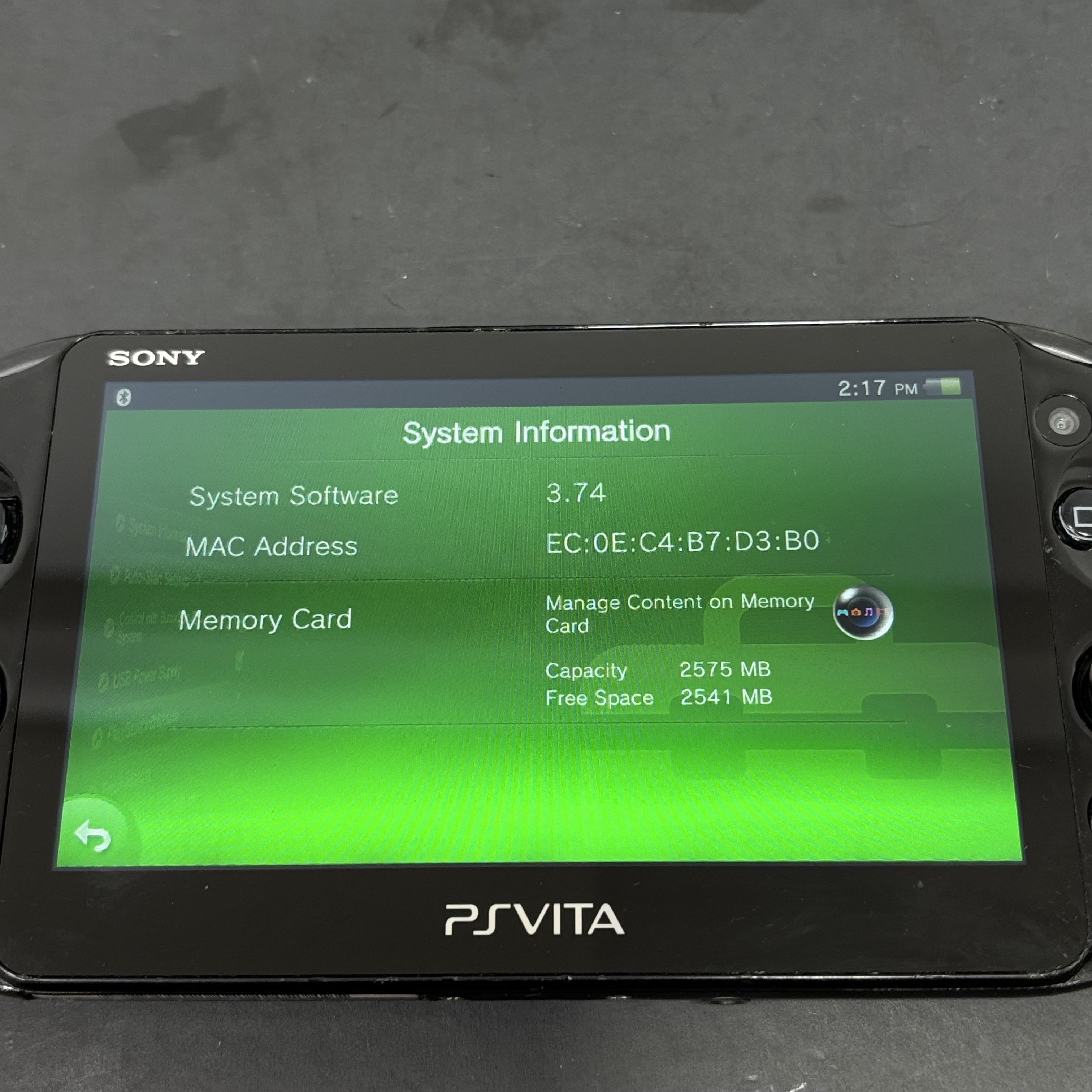 Sony PlayStation Vita Slim PCH-2001 Portable Handheld Gaming System ...