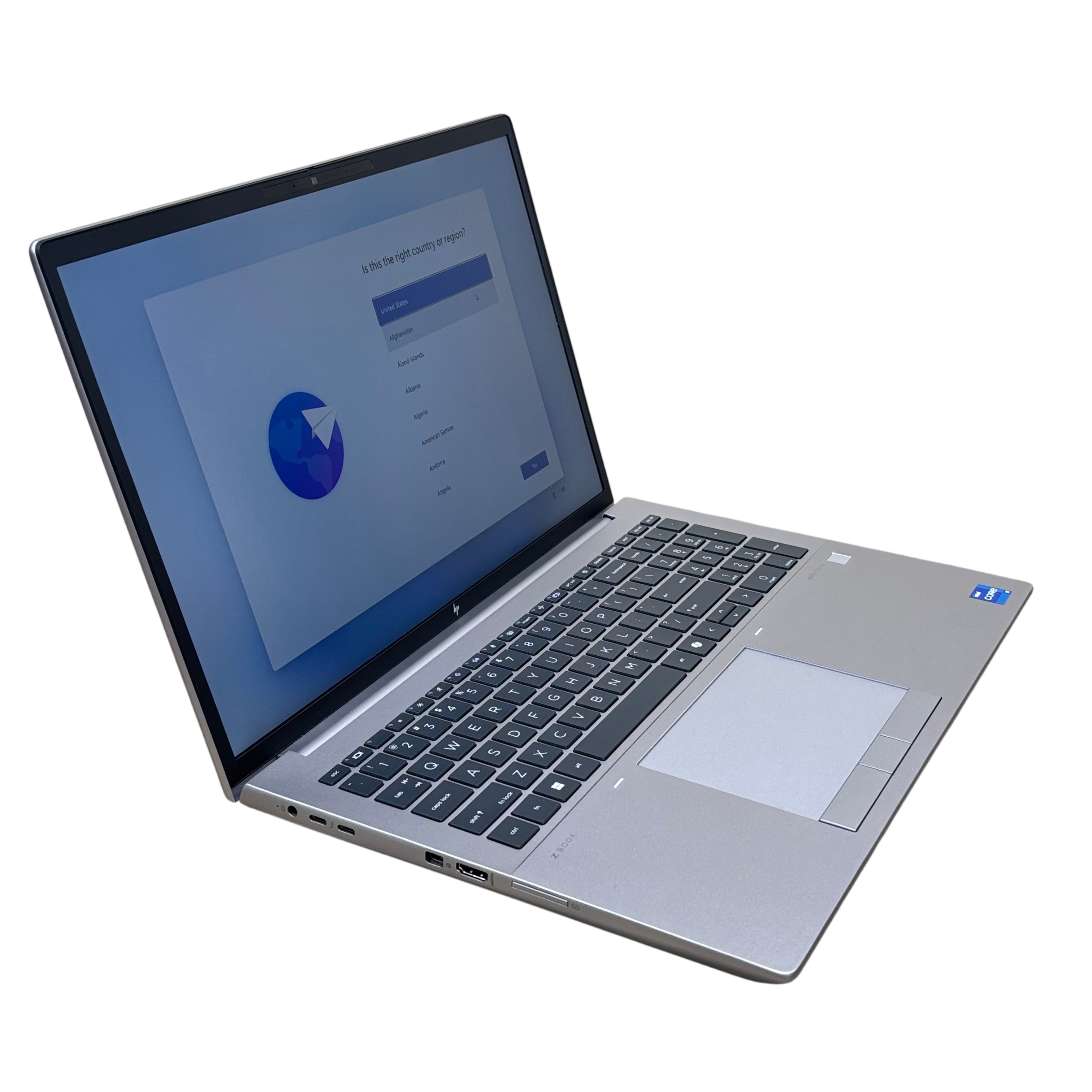 HP ZBook Fury 16 G11 Core i7-14700HX 2.1GHz RTX 2000 Ada 32GB RAM
