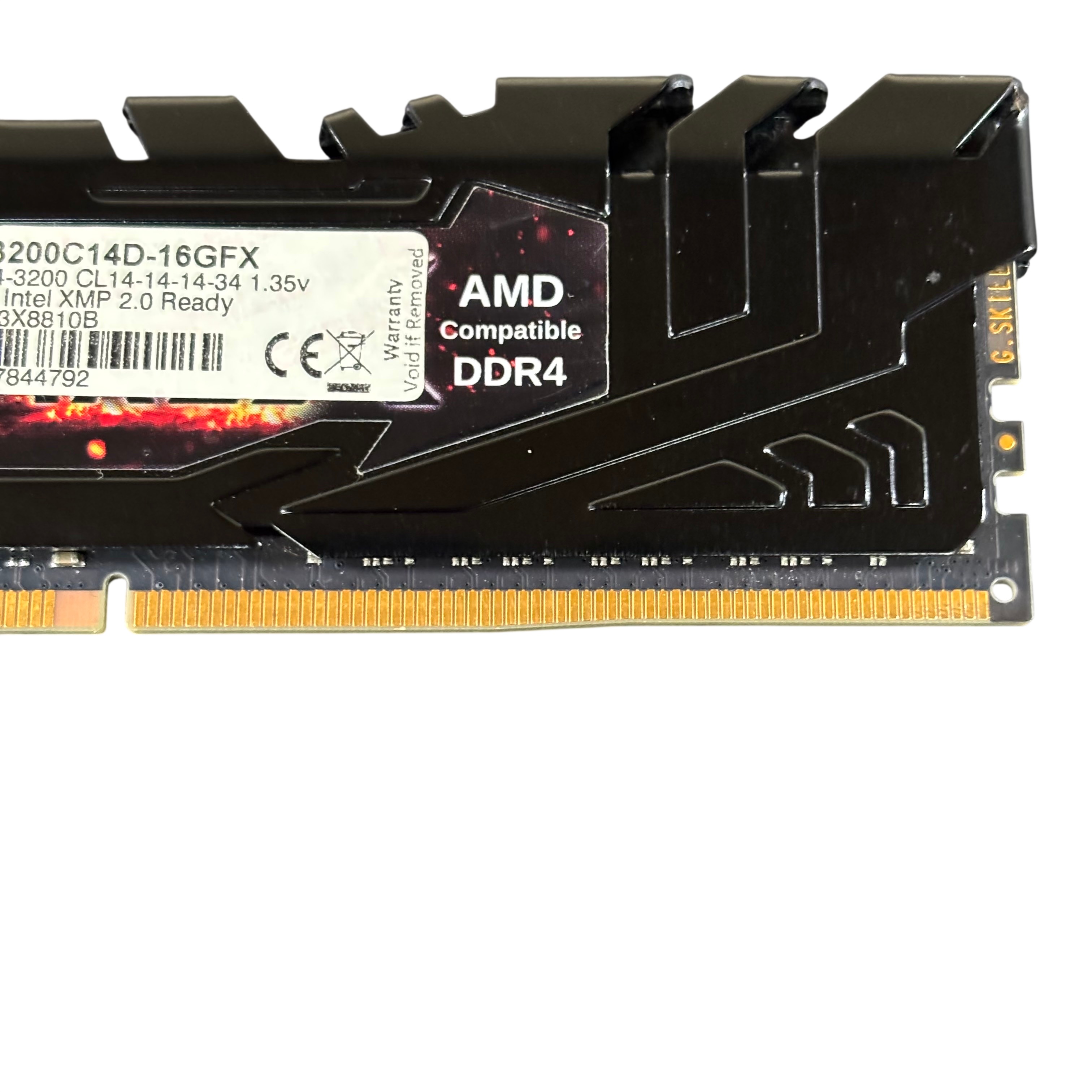 G.SKILL Flare X 16GB 2x8GB DDR4 3200MHz CL14 F4-3200C14D-16GFX RAM Kit