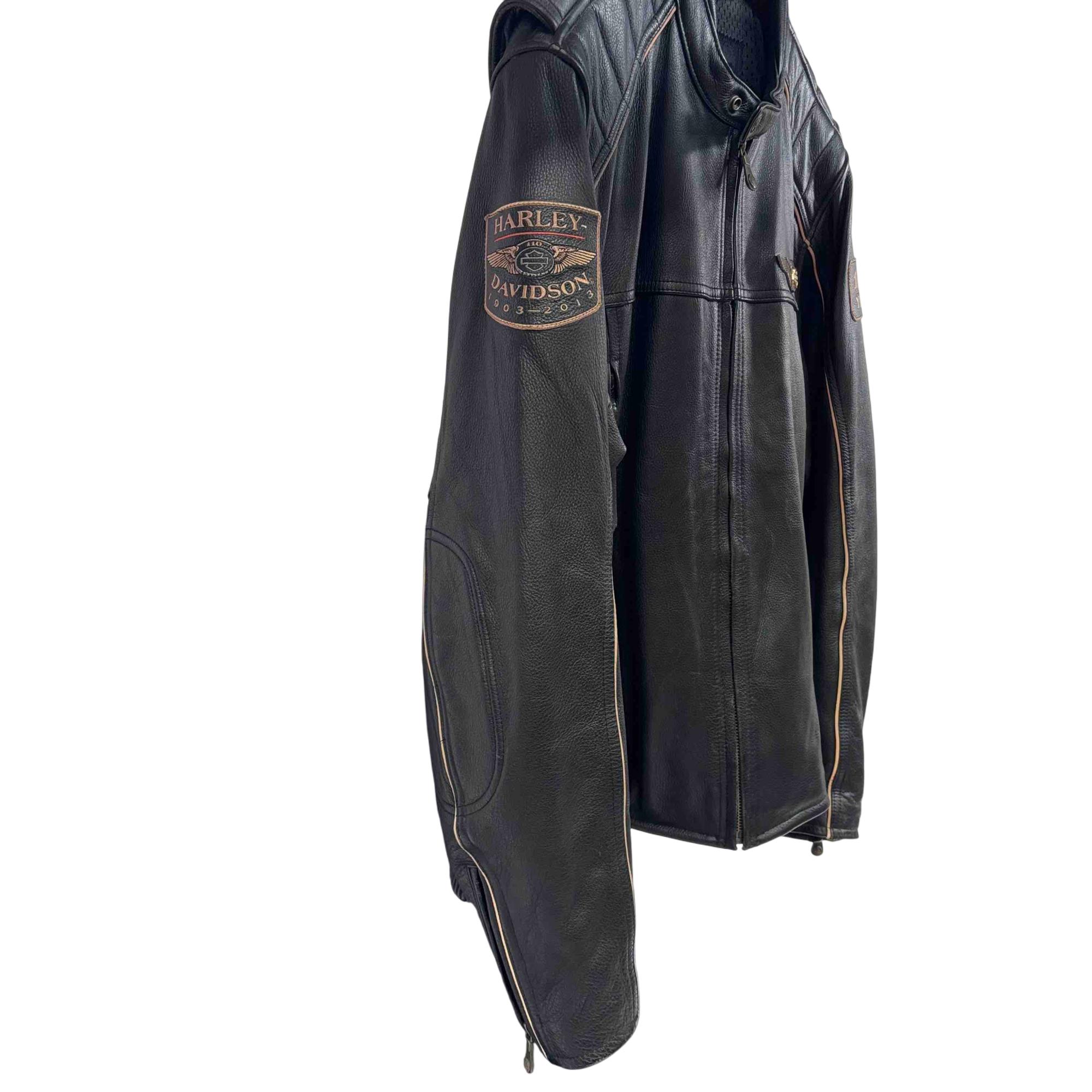 Harley-Davidson 110th Anniversary Riders XL Men's Leather Jacket