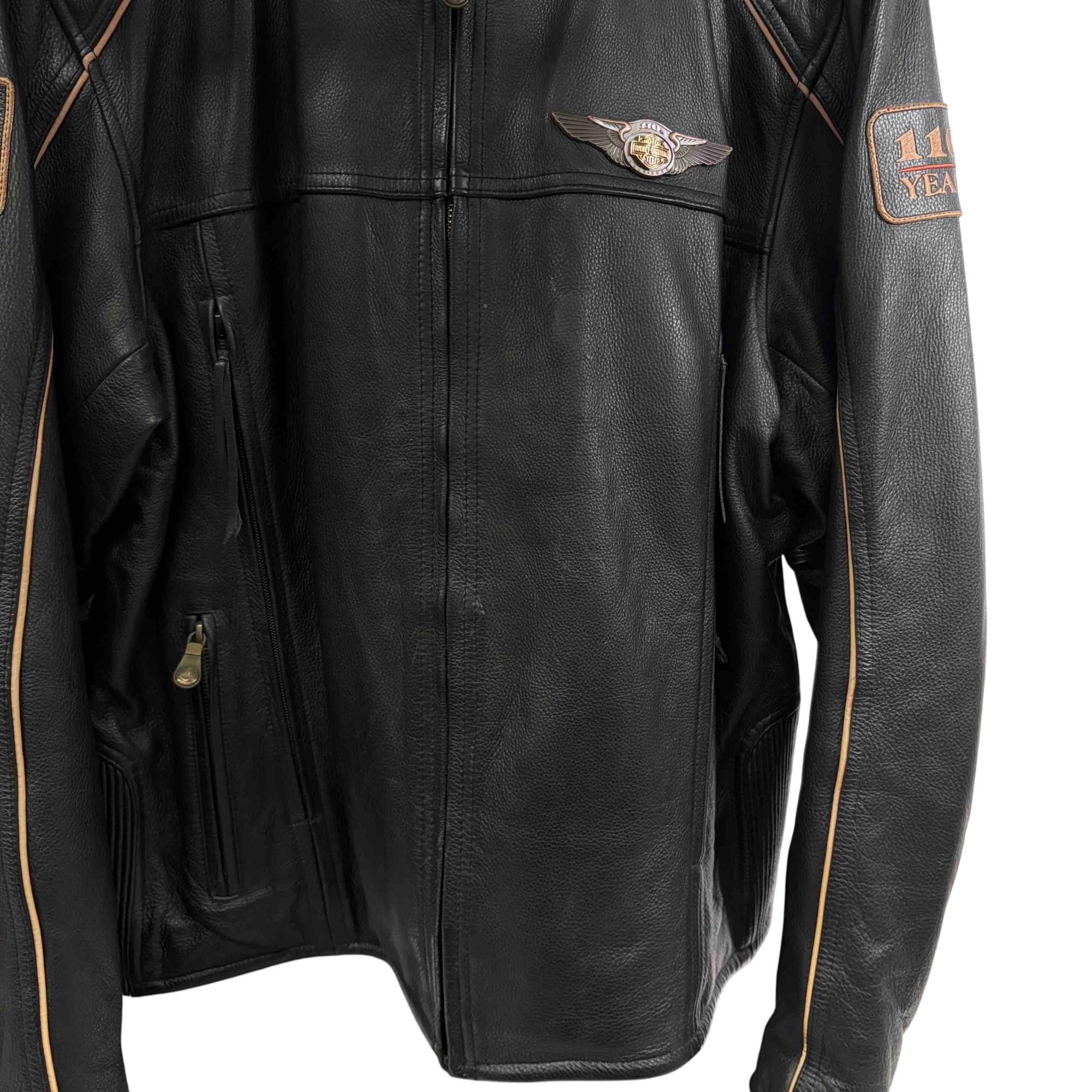 Harley-Davidson 110th Anniversary Riders XL Men's Leather Jacket
