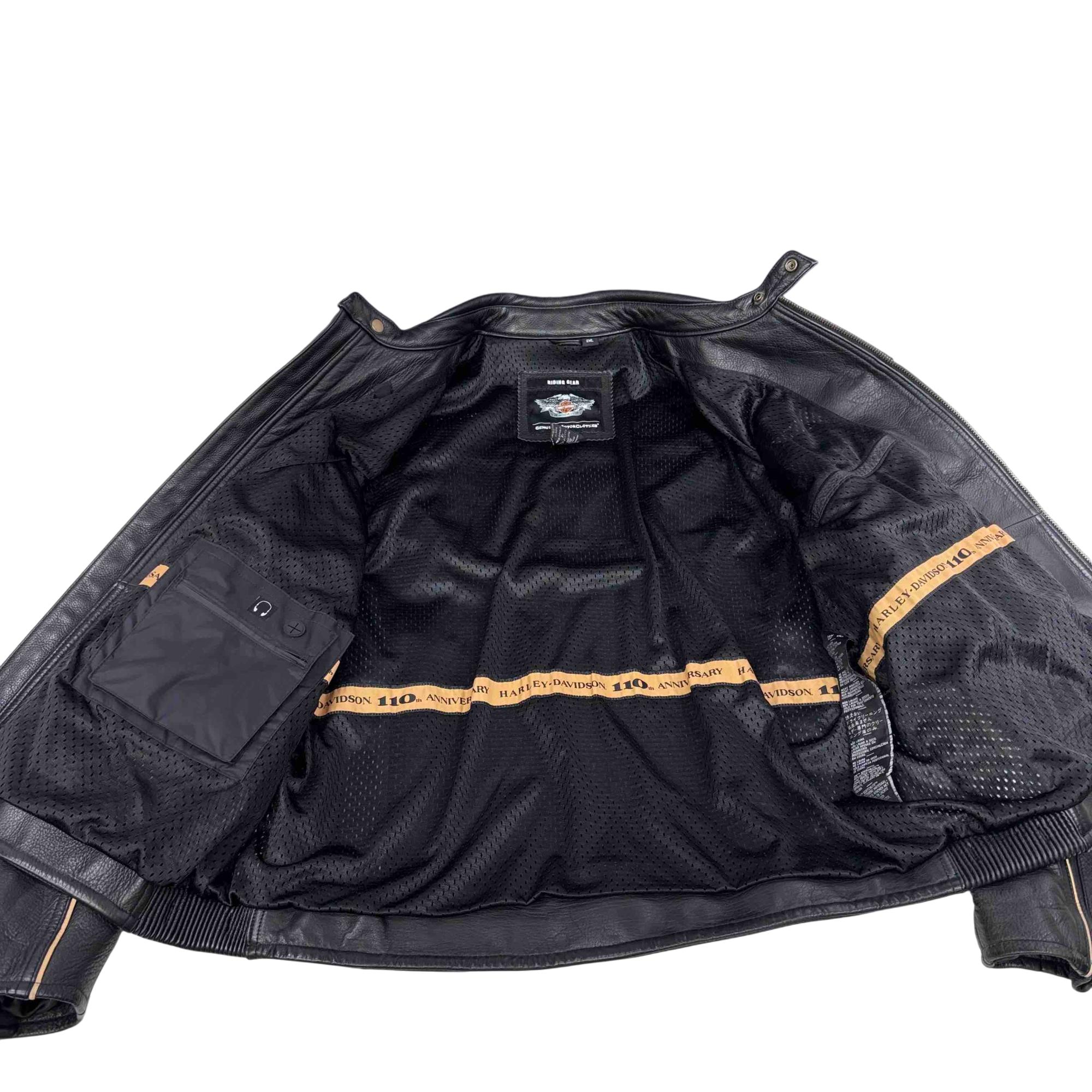 Harley-Davidson 110th Anniversary Riders XL Men's Leather Jacket