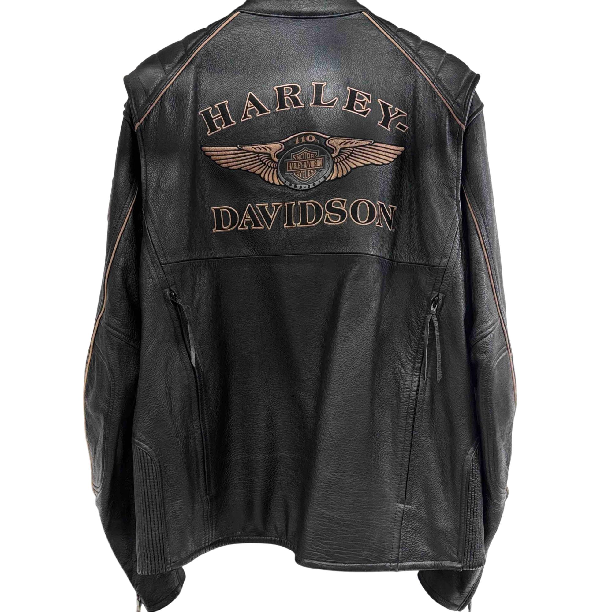 Harley-Davidson 110th Anniversary Riders XL Men's Leather Jacket
