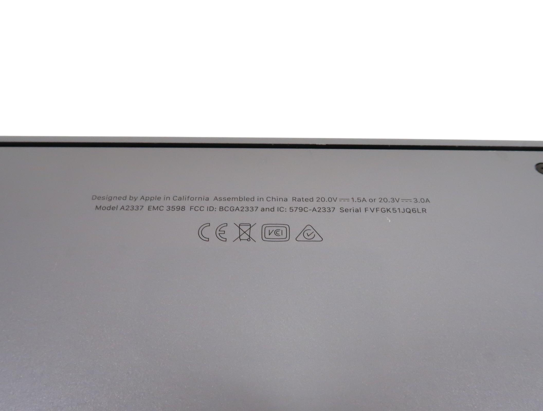 Apple MacBook Air 2020 MGN63LL/A Apple M1 3.2GHz 8GB RAM Apple MacBook Air 2020 MGN63LL/A Apple M1 3.2GHz 8GB RAM