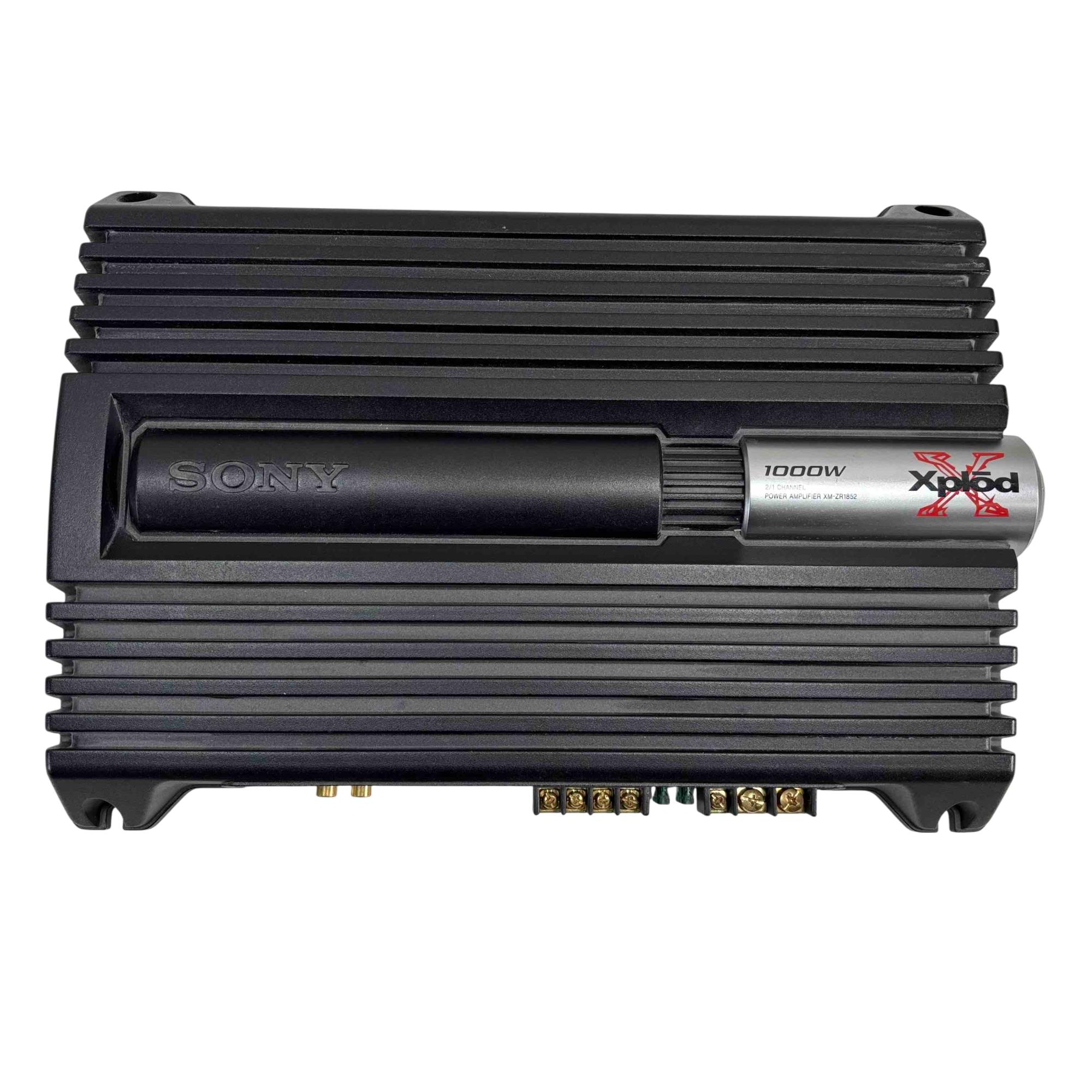 Sony XM-ZR1852 Xplod 1000W 2/1 Channel Stereo Power