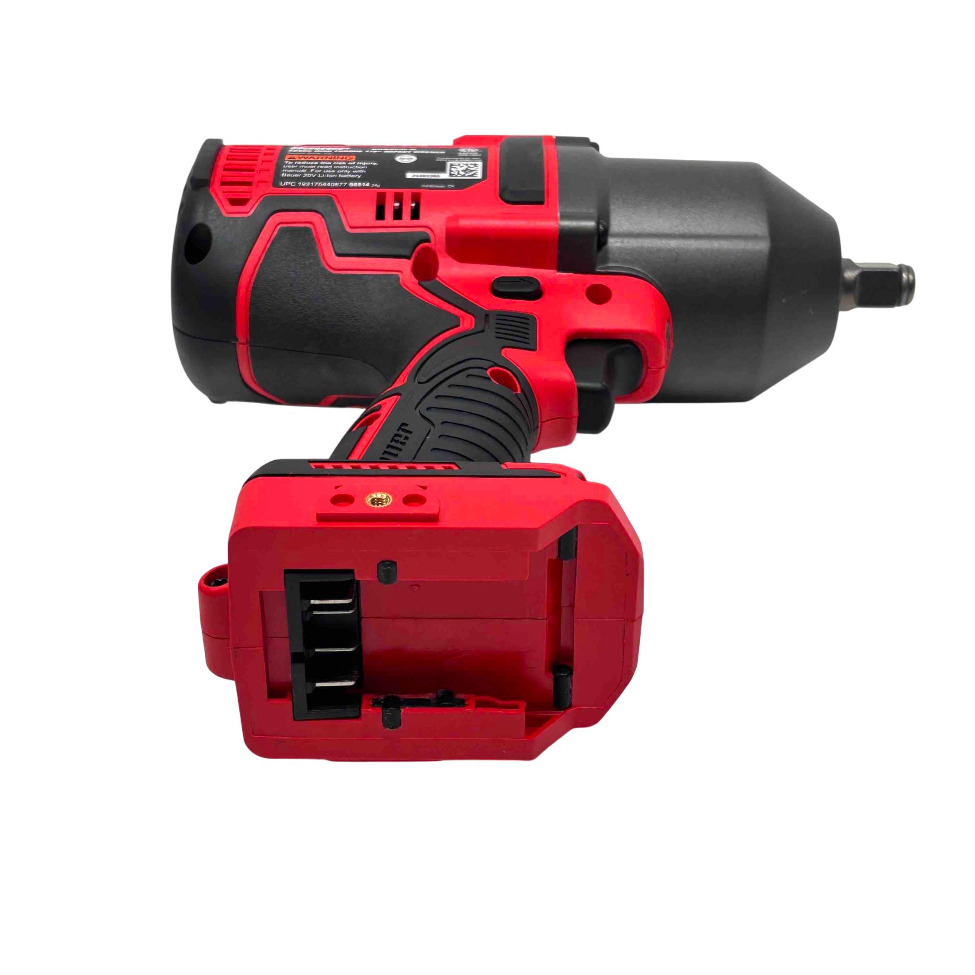 Bauer 2085CR-B1 20V Brushless High Torque Cordless 1/2
