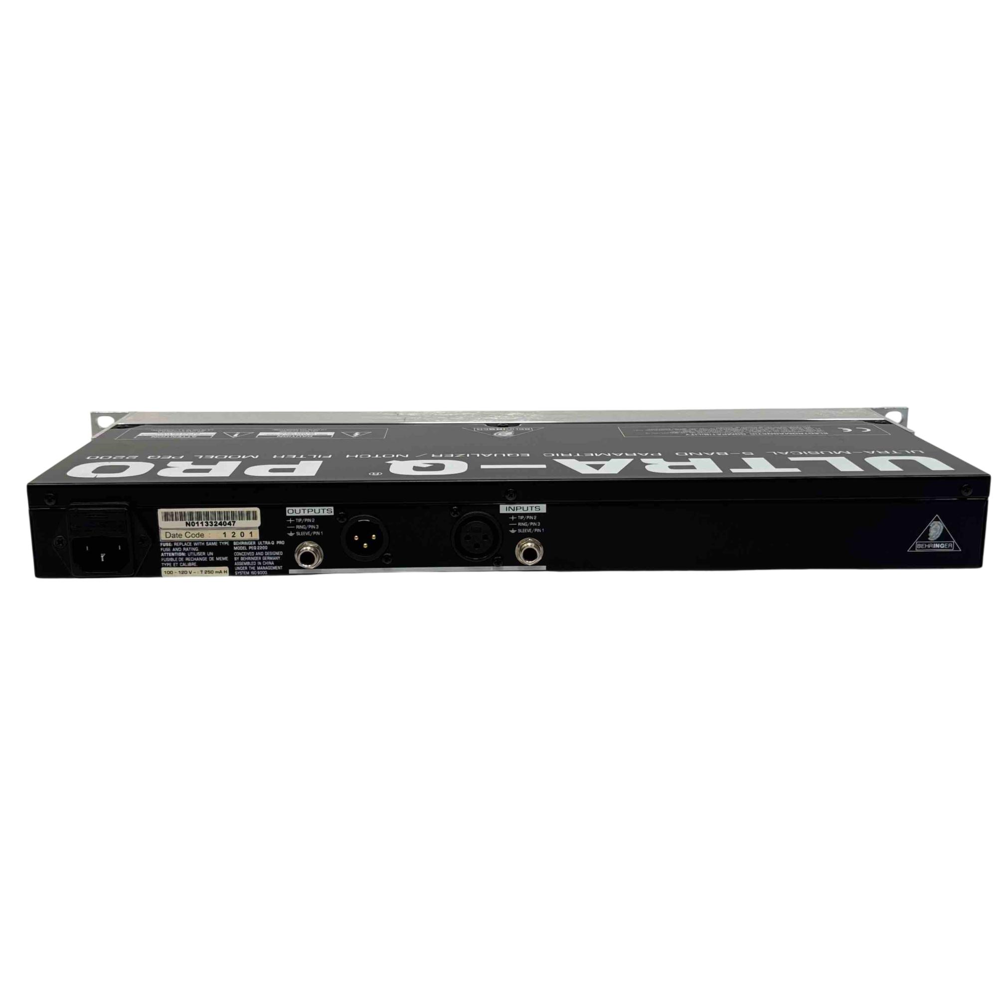 D110 ベリンガー ULTRA-Q PRO Model PEQ2200 D110 ベリンガー ULTRA-Q PRO Model PEQ2200 楽器・機材