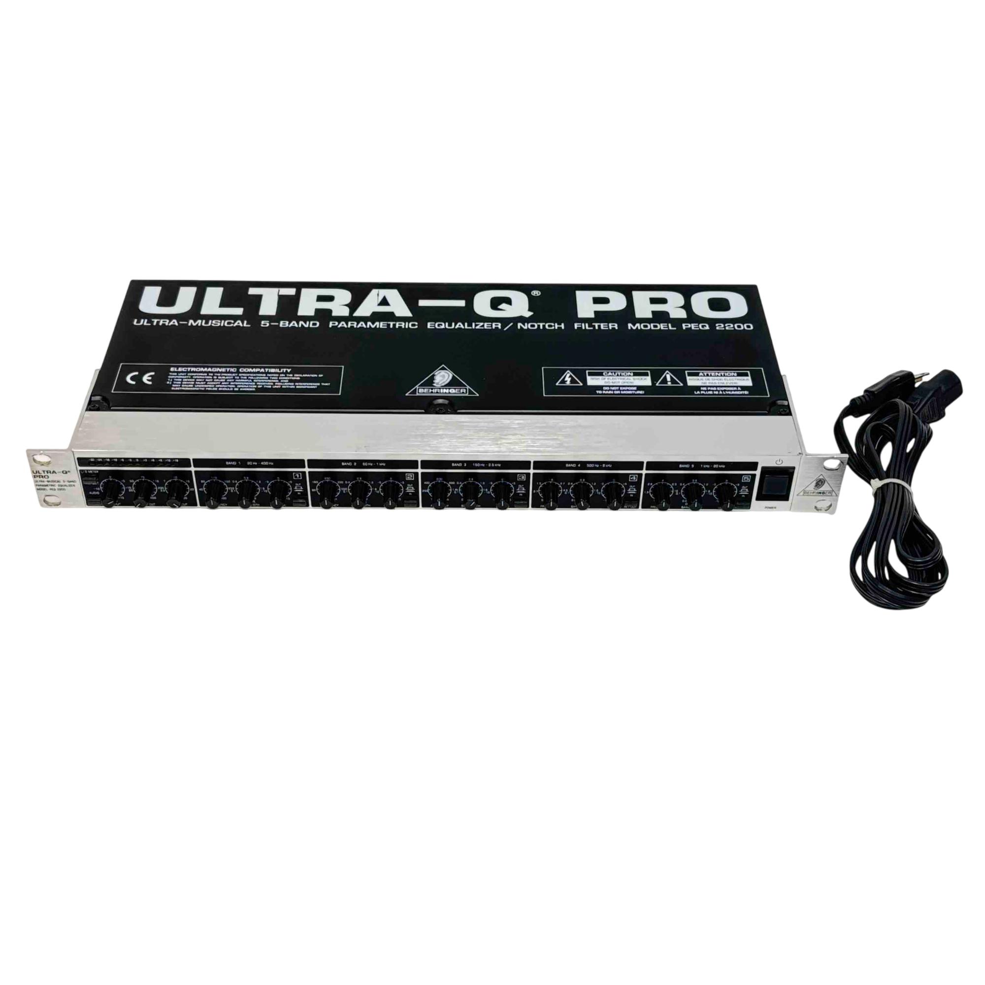 D110 ベリンガー ULTRA-Q PRO Model PEQ2200 45fc4476-0a74-4809-aeeb-