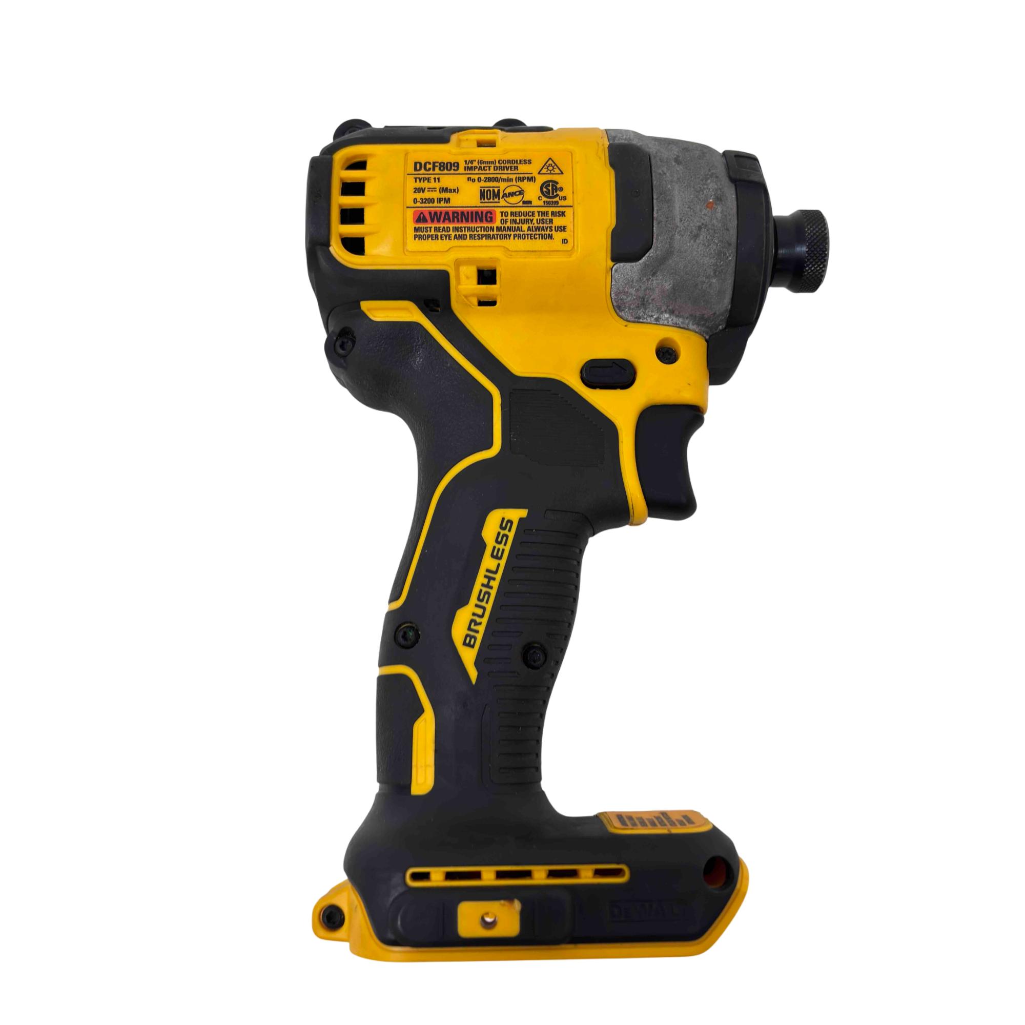 DeWalt Atomic DCF809 20V MAX Cordless Brushless 1/4