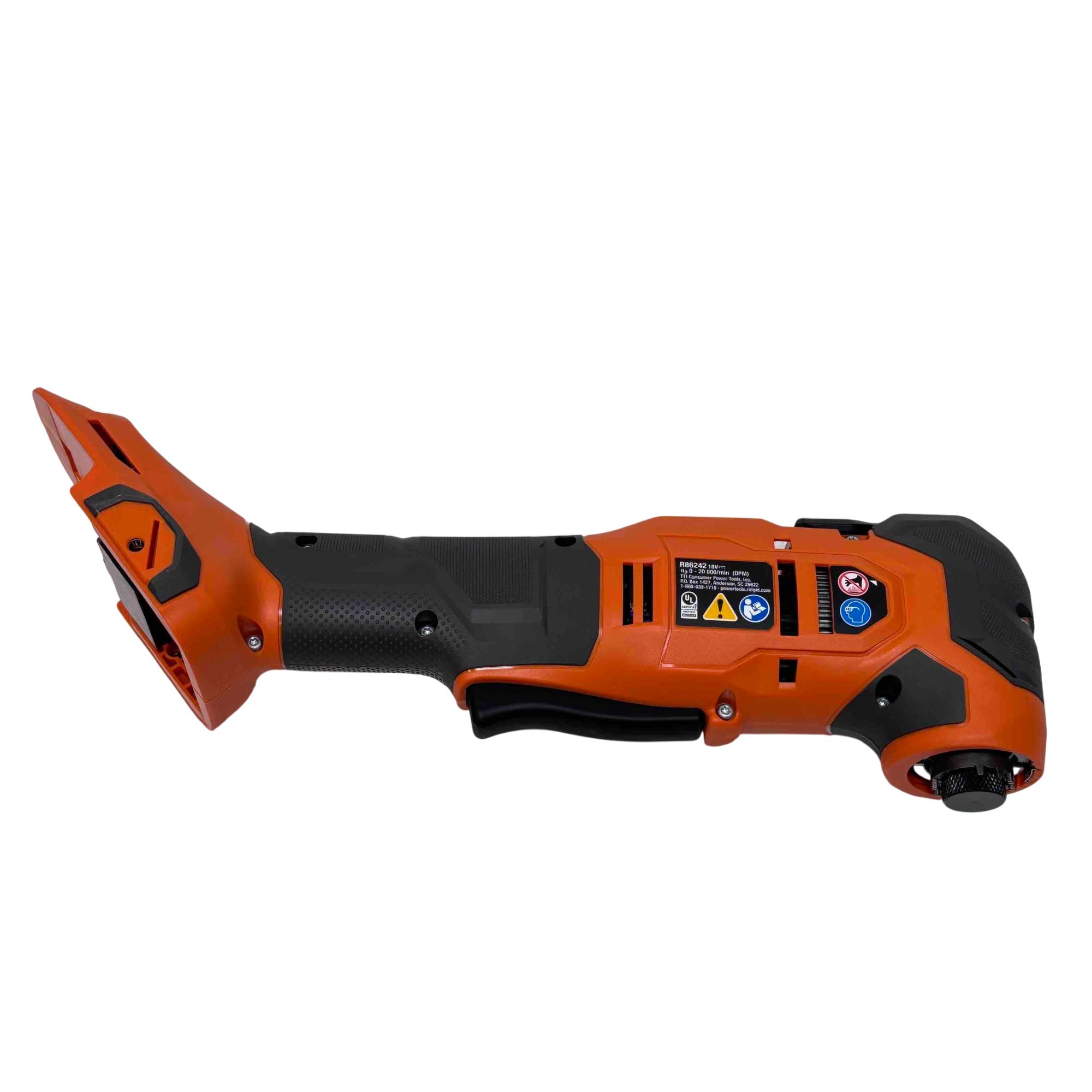 RIDGID R86242 18V Brushless Oscillating Multi-Tool (Tool Only)