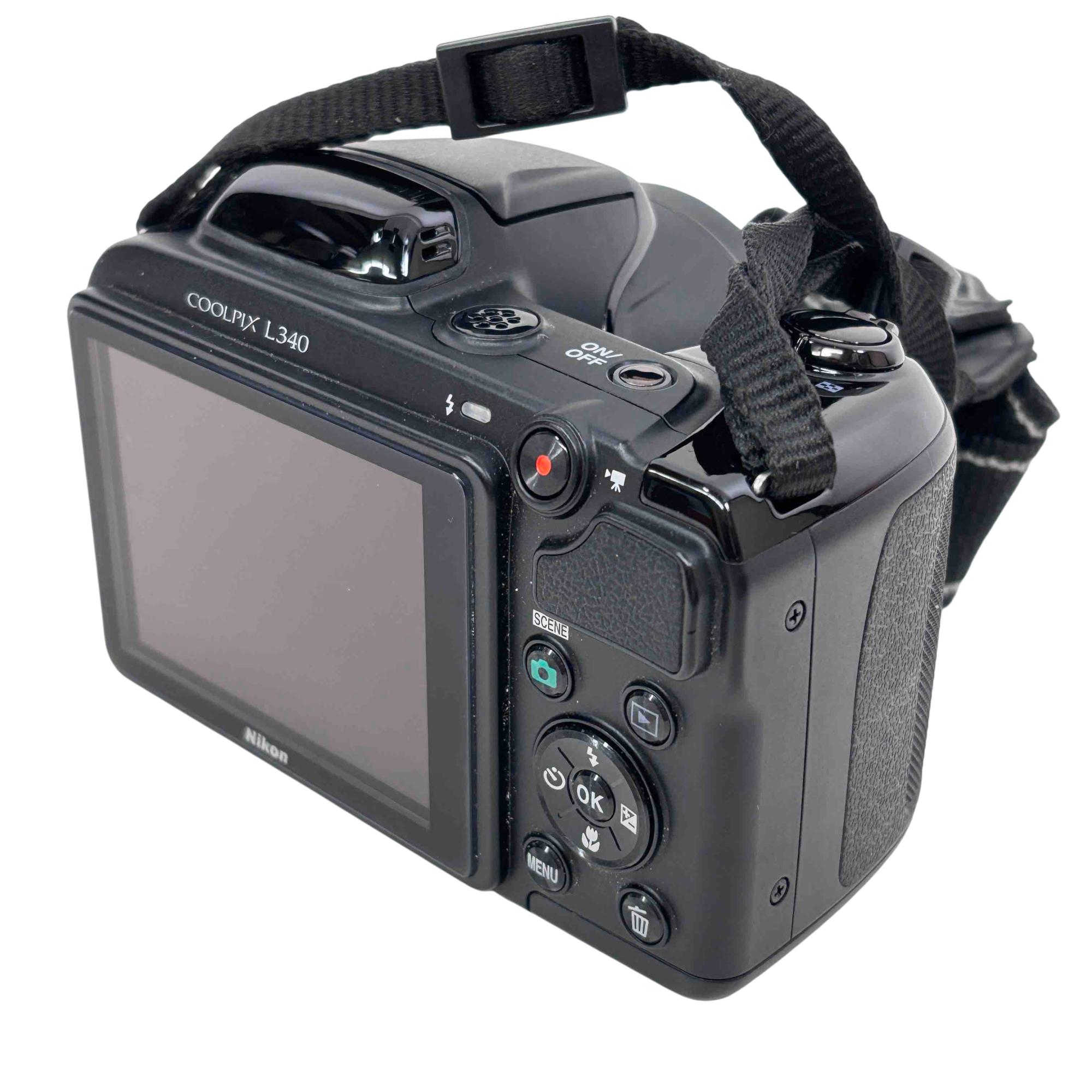 Nikon COOLPIX L340 20.2MP NIKKOR 28x Wide Optical Zoom Digital Camera