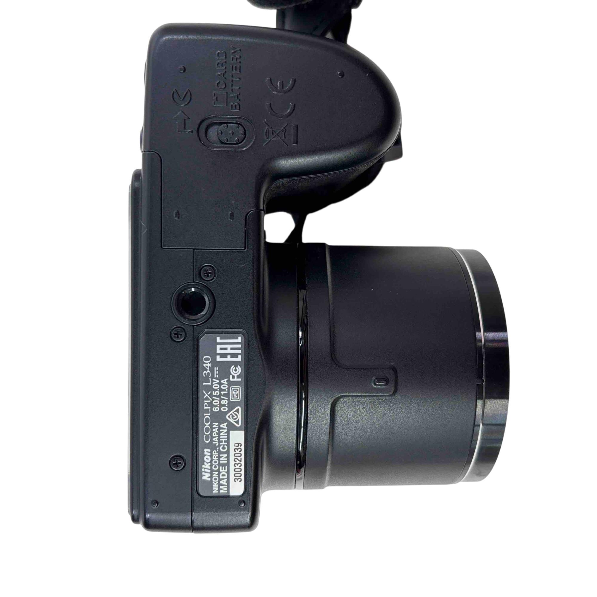 Nikon COOLPIX L340 20.2MP NIKKOR 28x Wide Optical Zoom Digital Camera