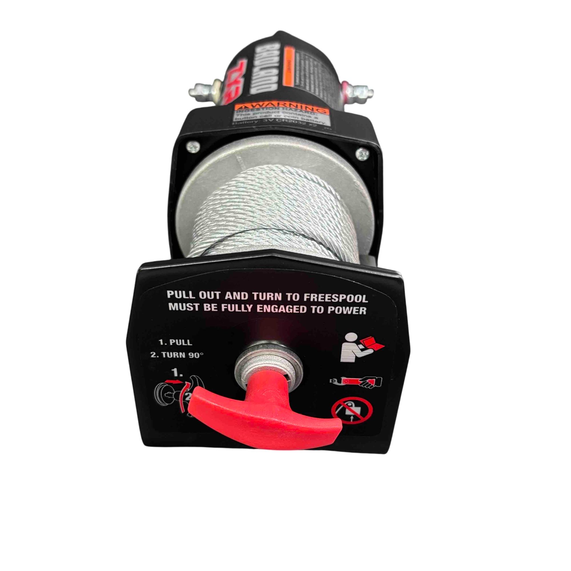 Badland ZXR 2500 lb. ATV/Utility Wireless Winch