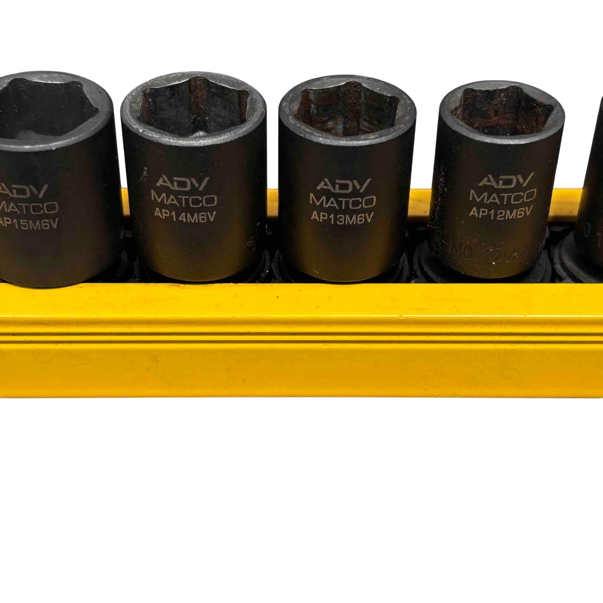 Matco Tools 15-Piece Metric/SAE 1/4