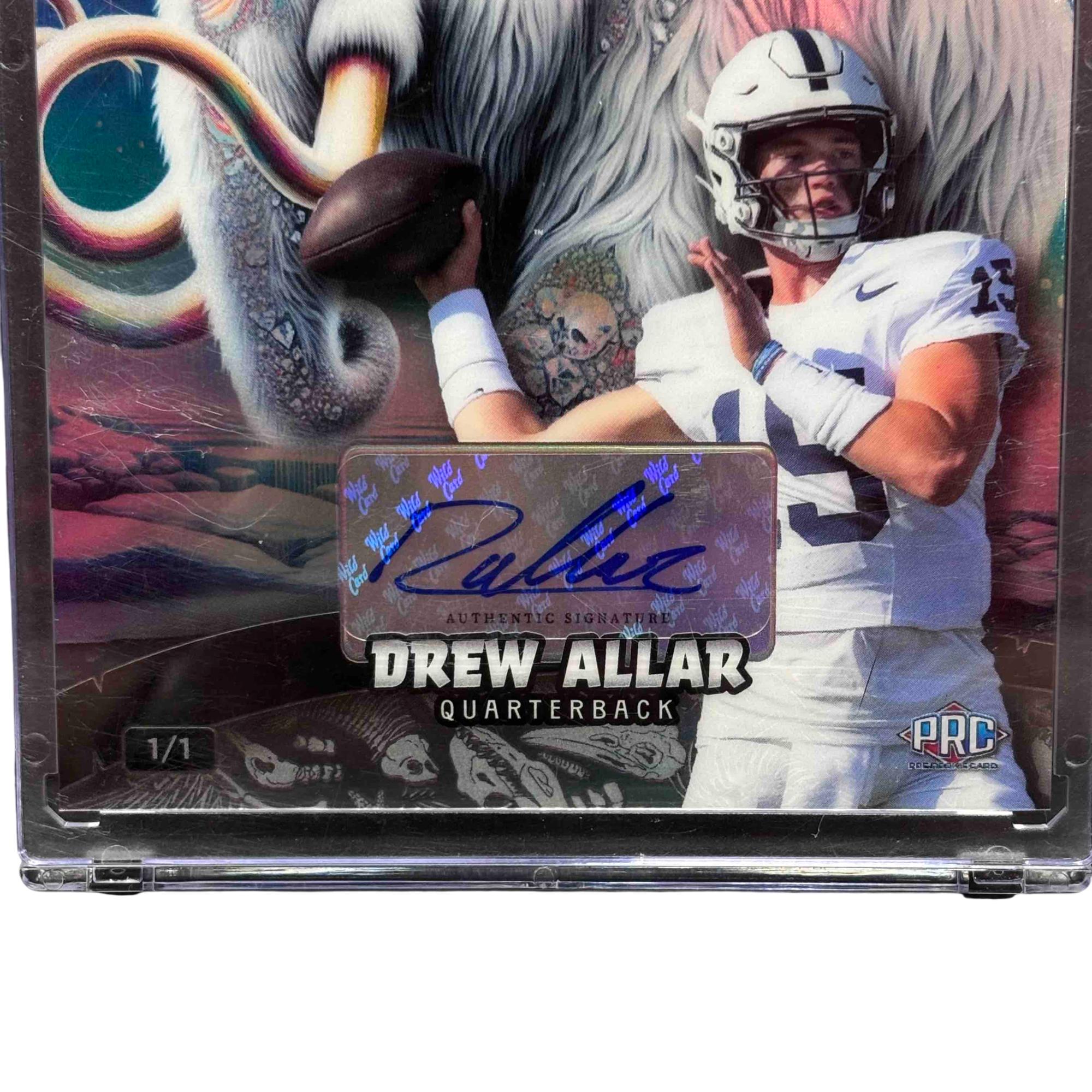 2024 Wild Card Alumination 1/1 Mammoth Drew Allar Rookie Card