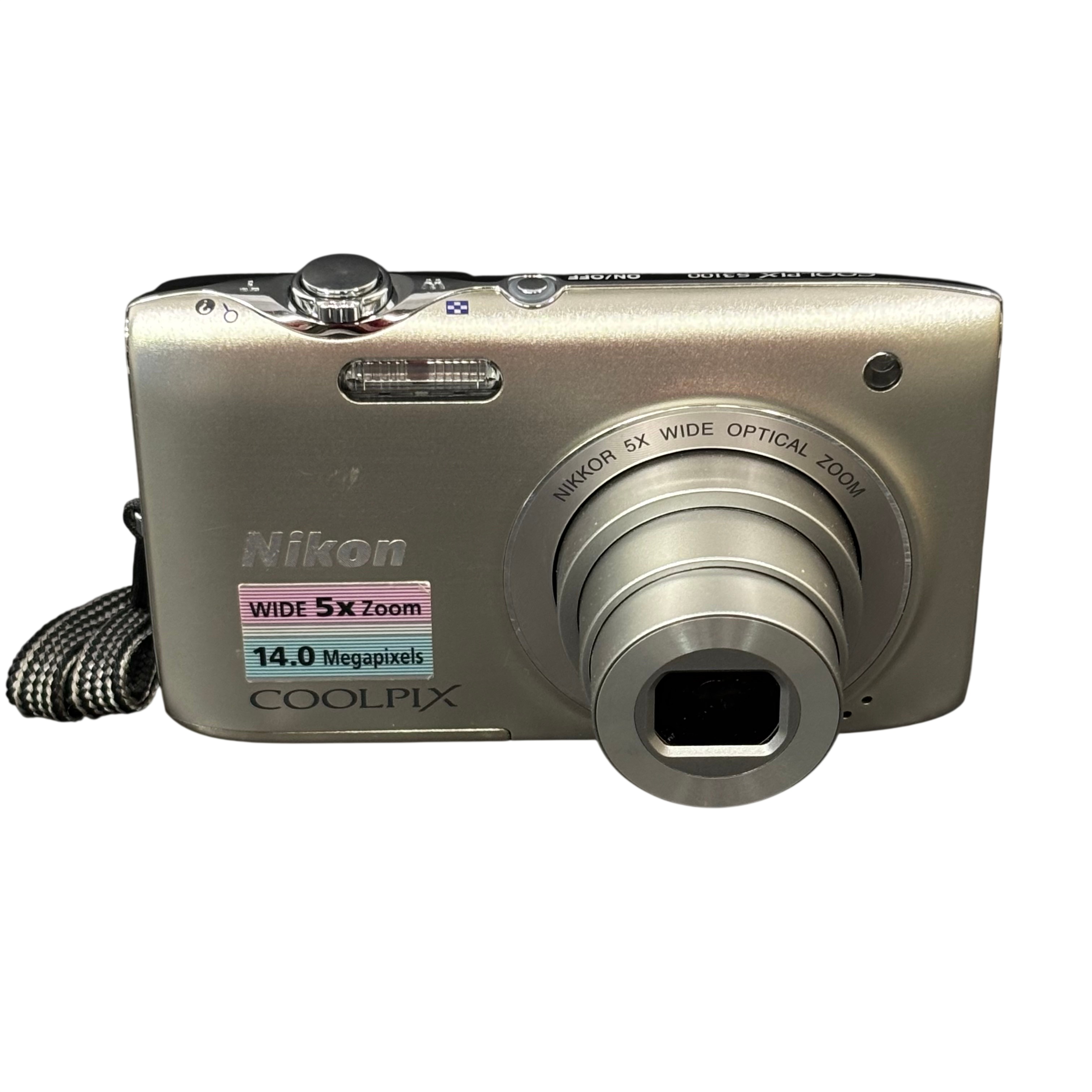 Nikon COOLPIX S3100 14.0MP 5x Optical Zoom Compact Digital Camera