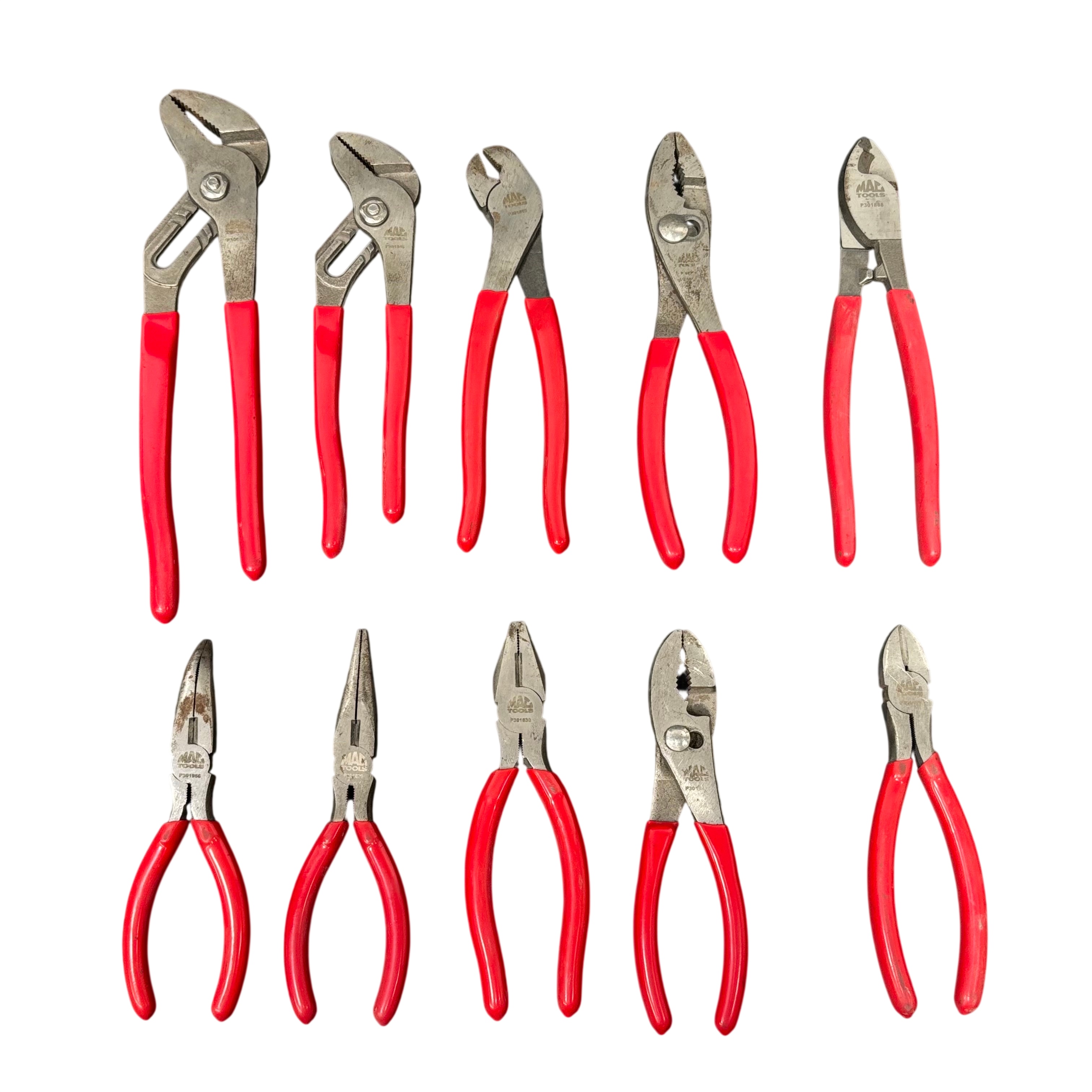 Mac Tools P301817 10-Pc Combination Pliers Set