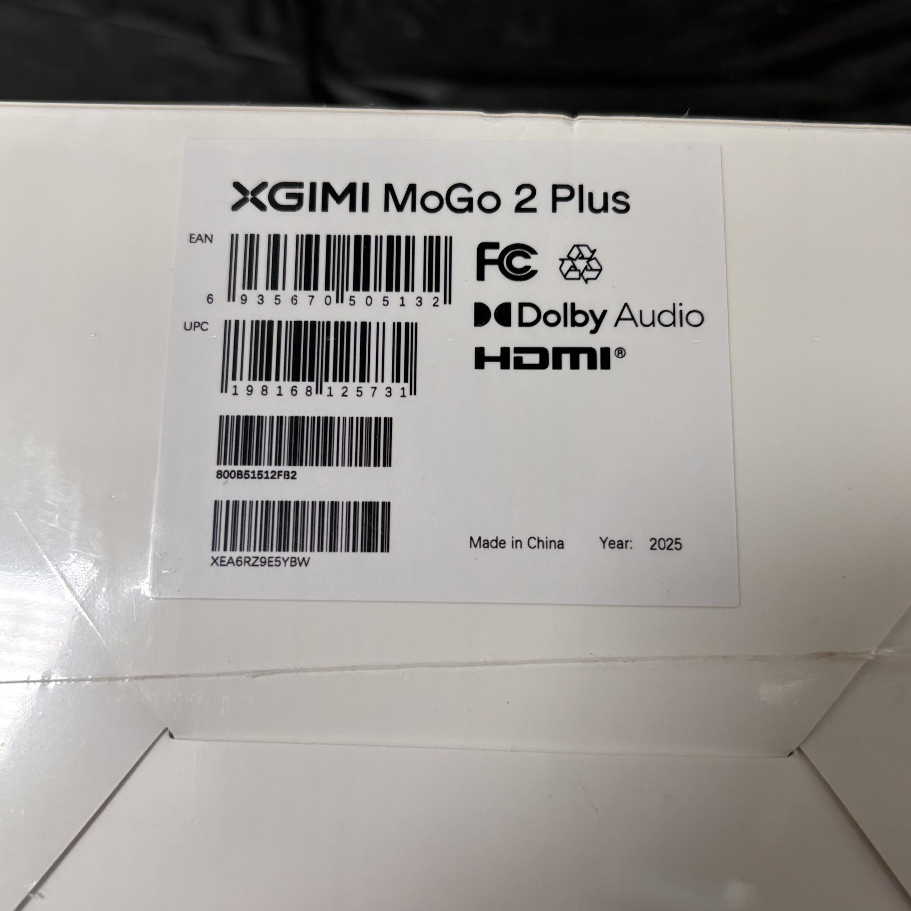 XGIMI MoGo 2 Plus 1080p 400 Lumens Google TV Portable Smart Projector