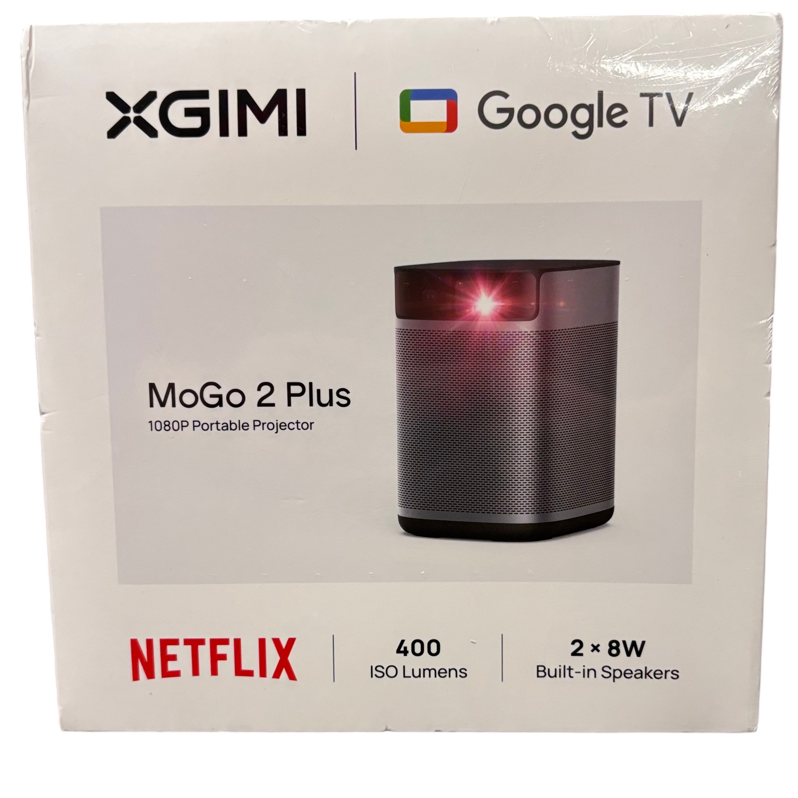 XGIMI MoGo 2 Plus 1080p 400 Lumens Google TV Portable Smart Projector