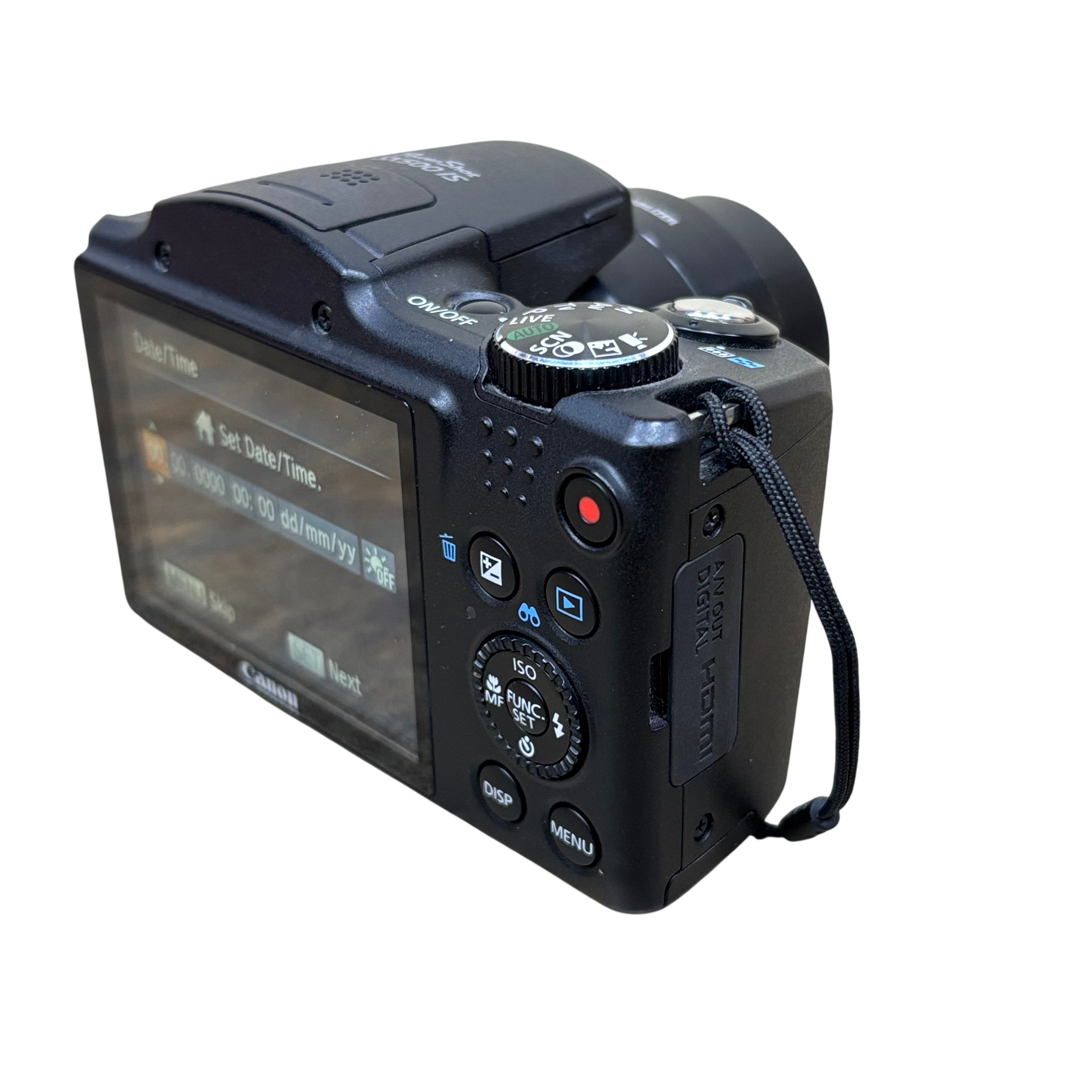 Canon PowerShot SX500 IS 16MP 30x Optical Zoom Compact Digital Camera