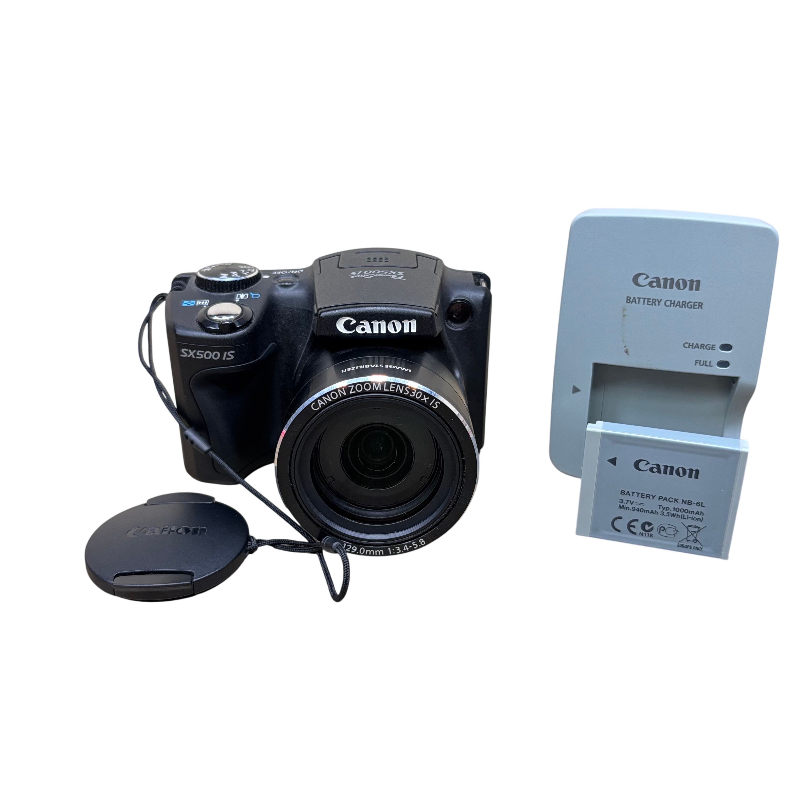 Canon PowerShot SX500 IS 光学30倍ズーム 充電器付き ddd3e86e-b33d-42aa-a85a-