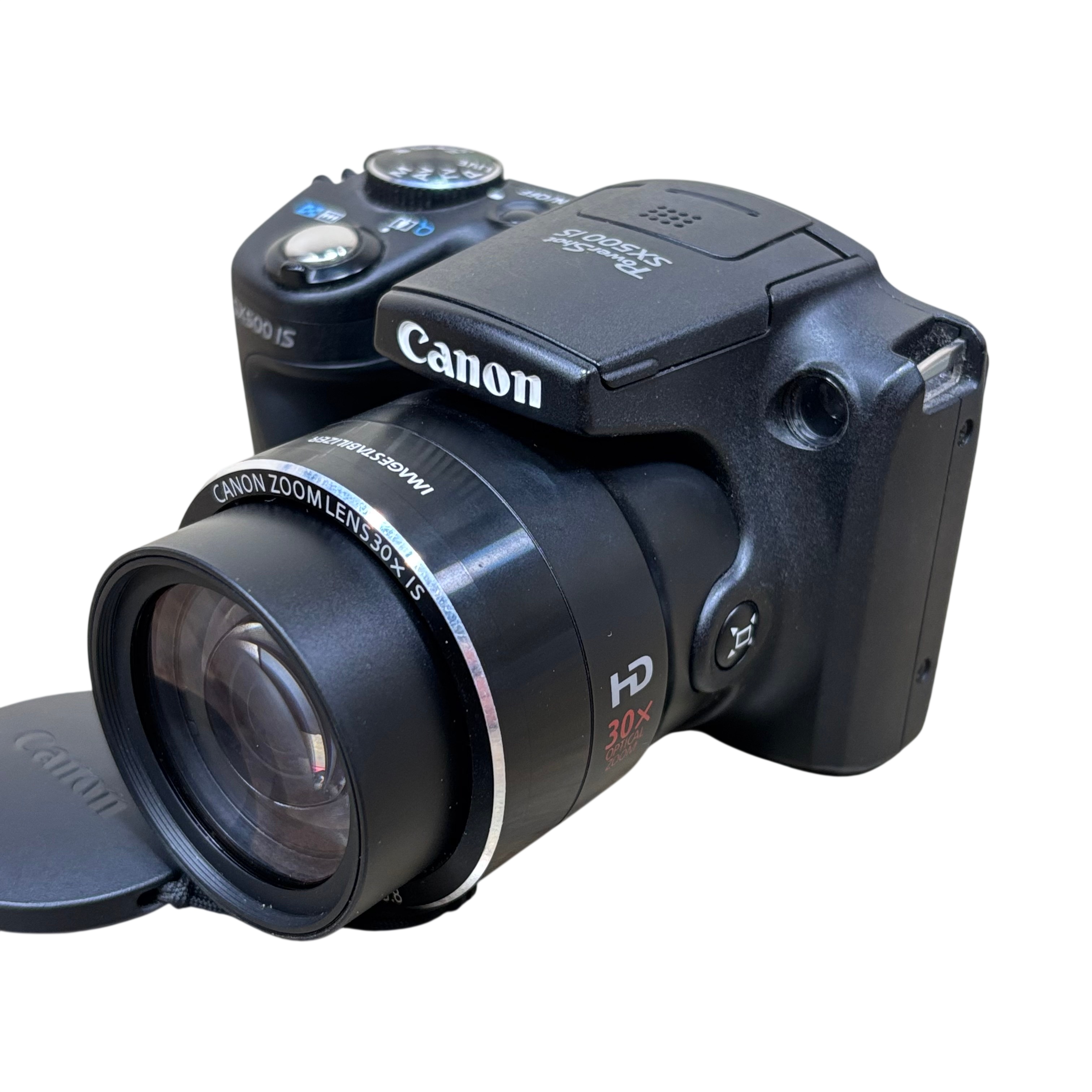 Canon PowerShot SX500 IS 16MP 30x Optical Zoom Compact Digital Camera