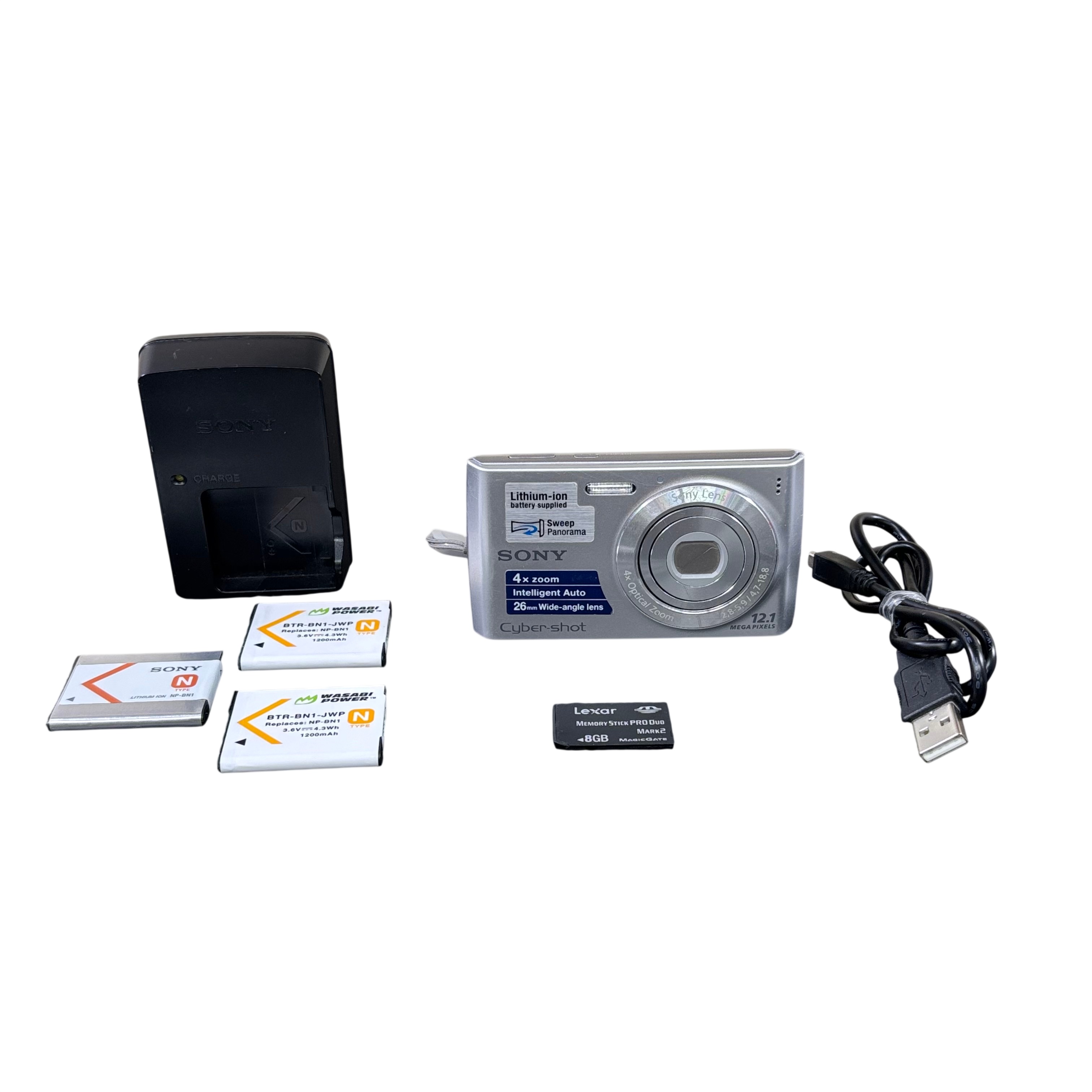 Sony Cyber-shot DSC-W510 12.1MP 4x Optical Zoom Digital Camera