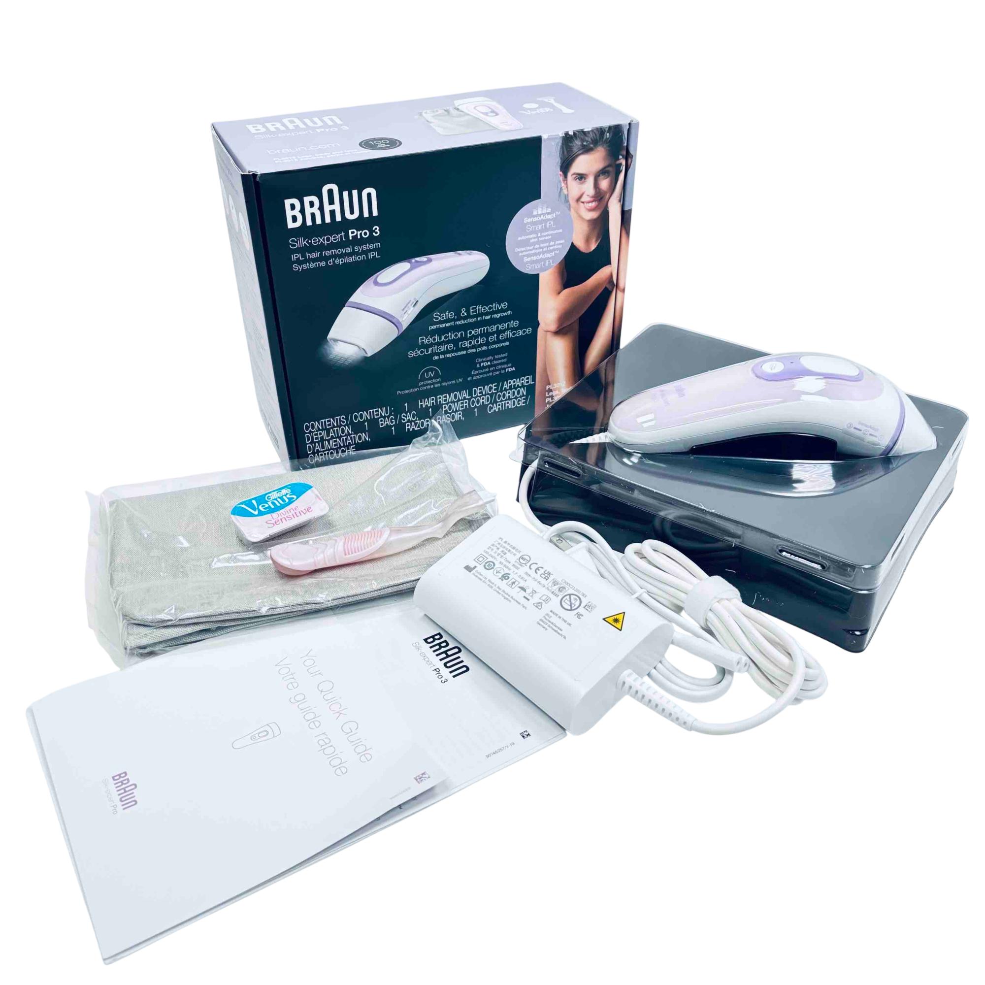 Braun Silk-Expert Pro 3 IPL Hair Removal System SensoAdapt