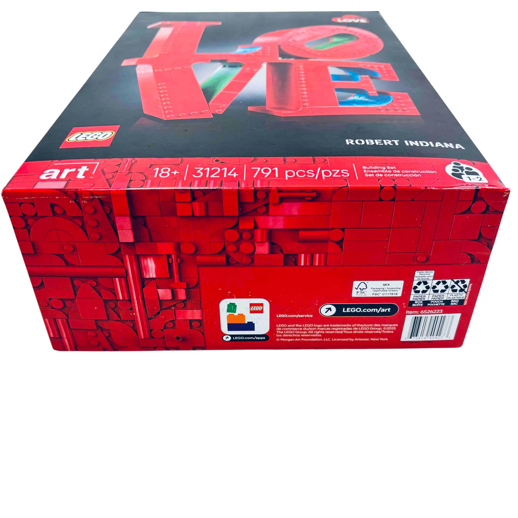 【新品・未開封品】LEGO LOVE アートシリーズ 31214 791ピース LOVE 31214 | Art | Buy online at the Official LEGO® Shop US